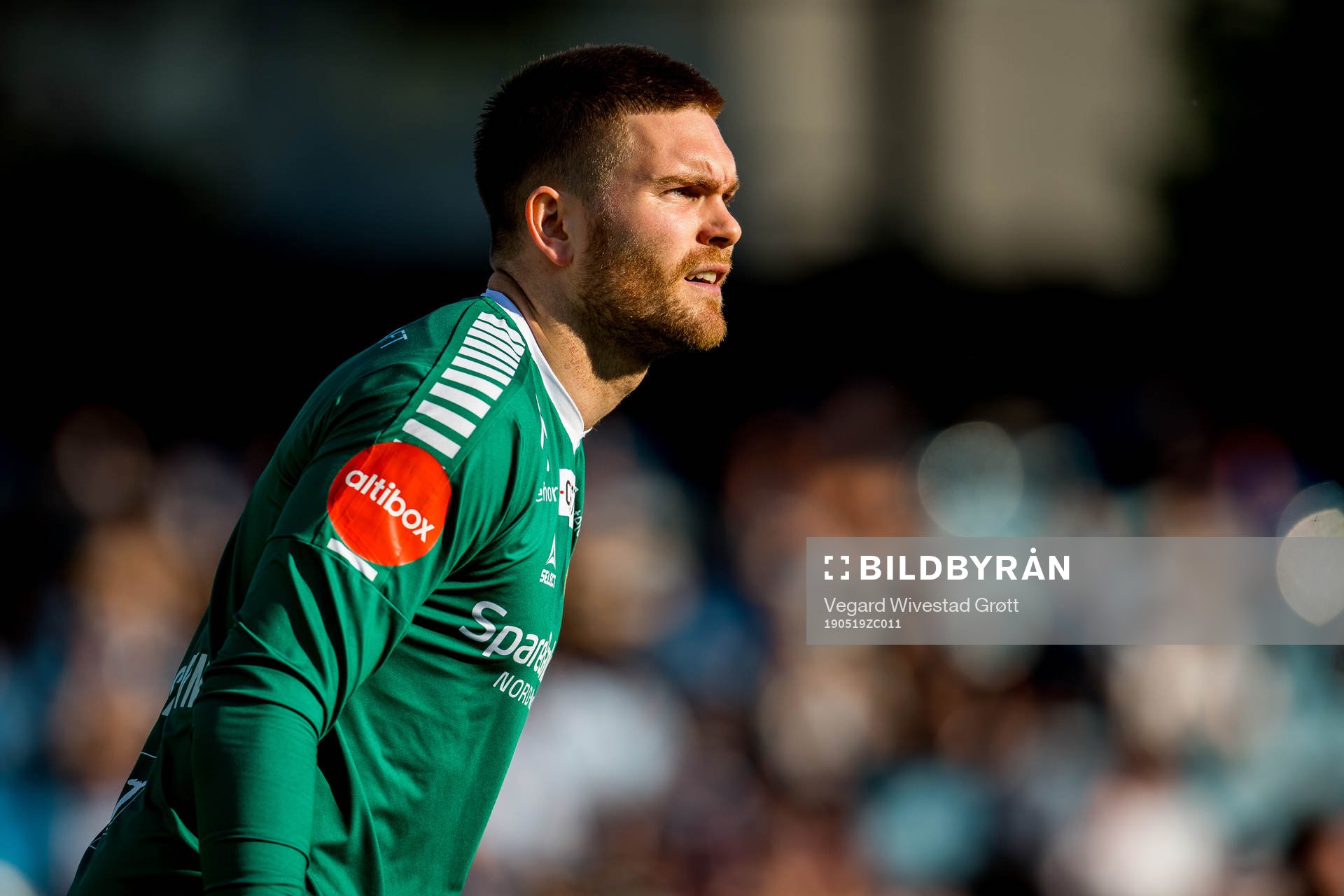 Goalkeeper Gudmund Kongshavn of Tromsø