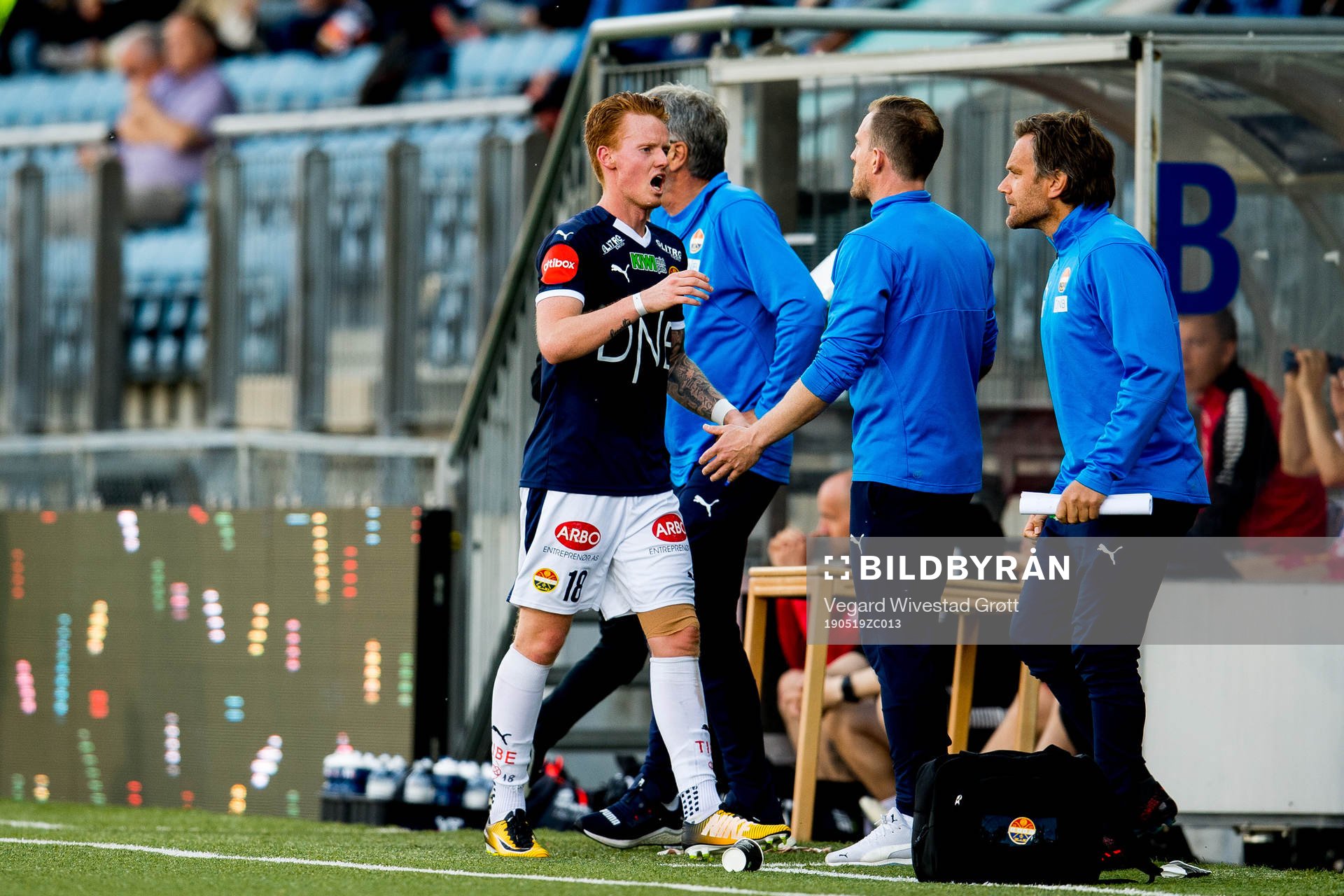 Martin Rønning Ovenstad and Håkon Wibe-Lund, caretaker