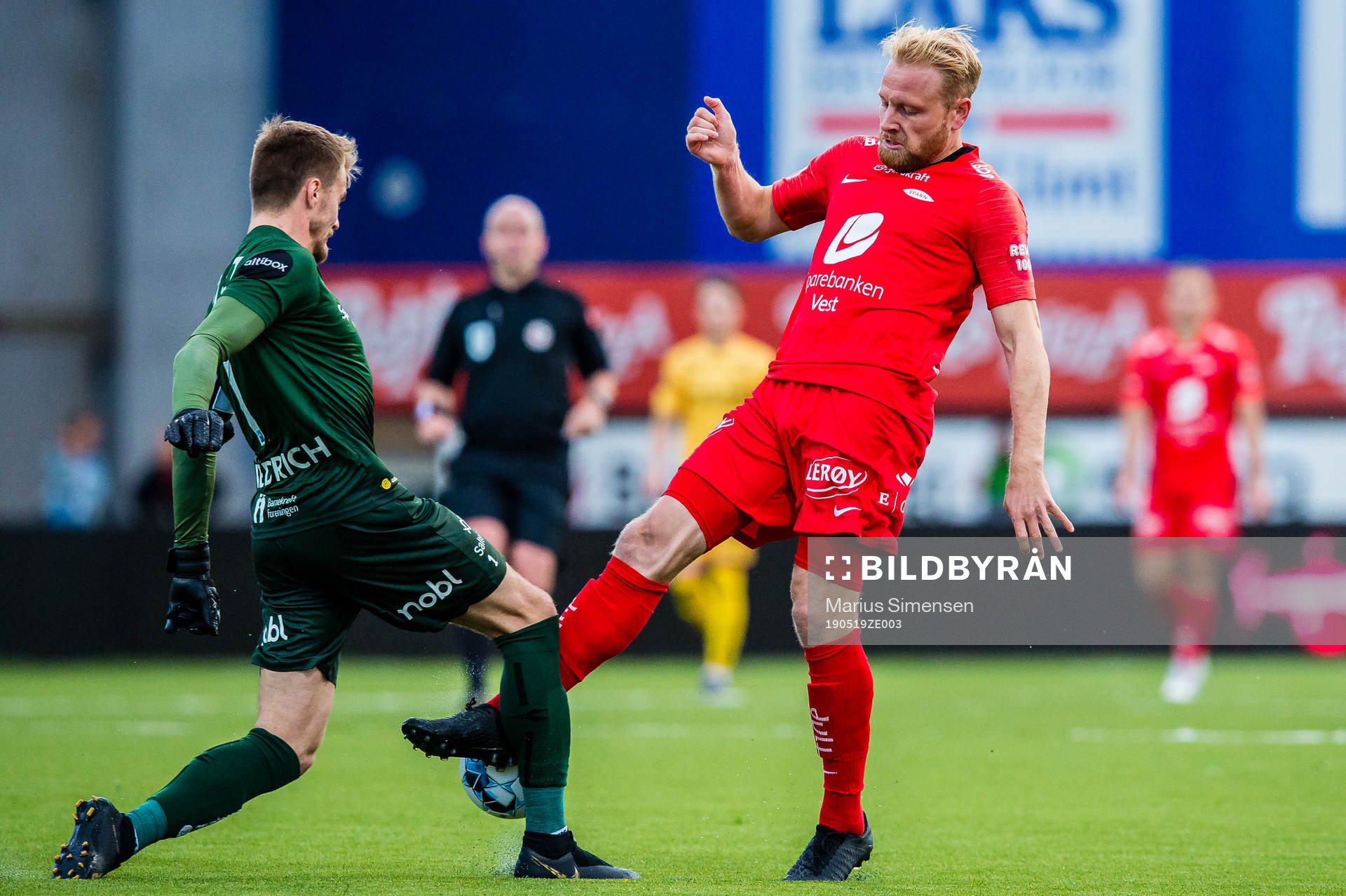 Goalkeeper Ricardo Henrique Schuck Friedrich of Bodø/Glimt