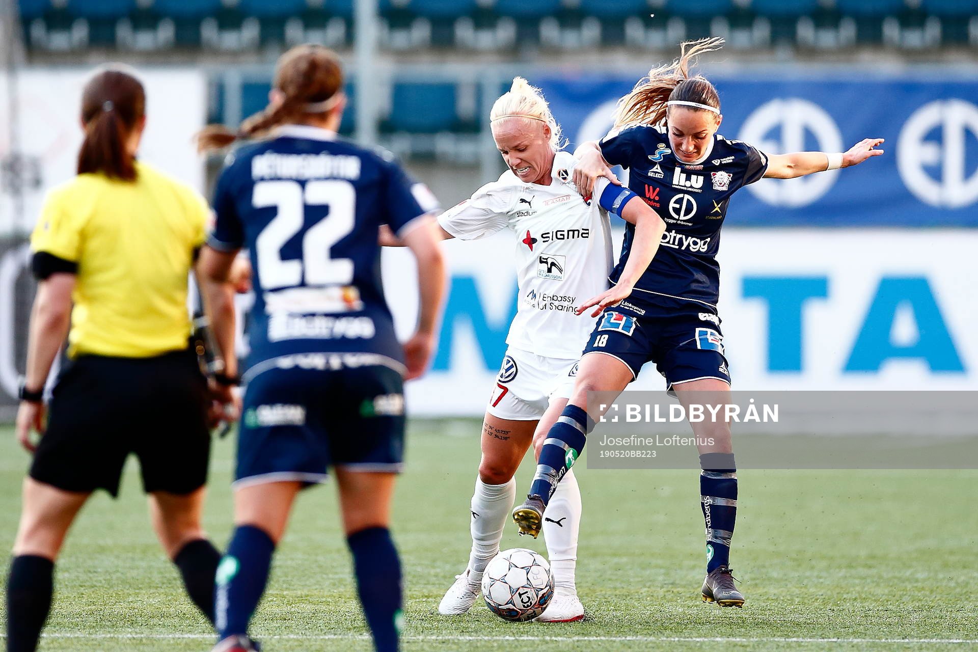 Rosengårds Caroline Seger och Linköpings Kosovare Asllani