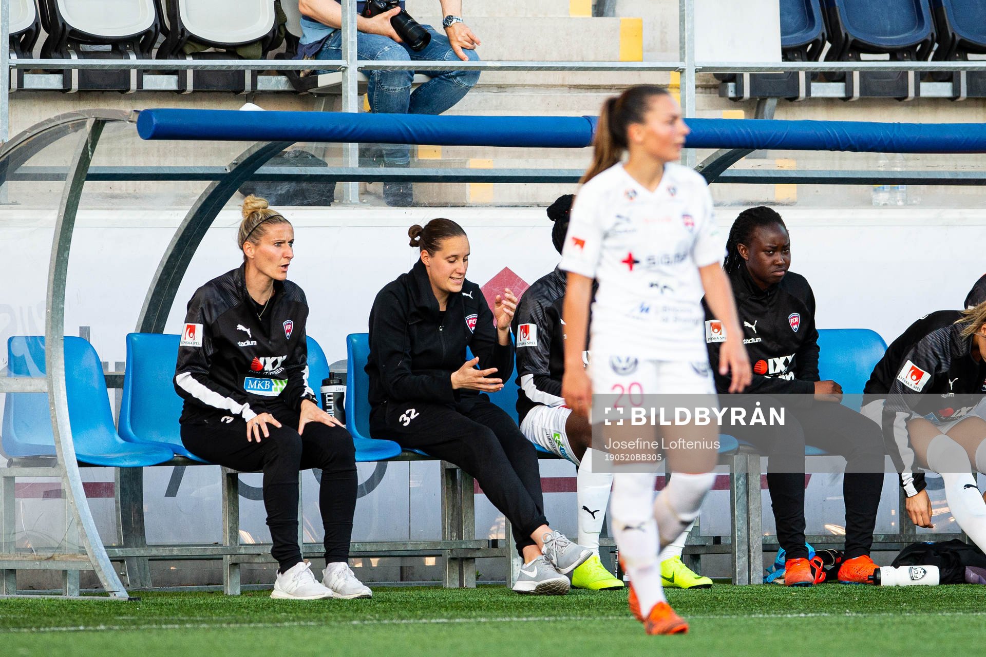 Rosengårds Anja Mittag på bänken