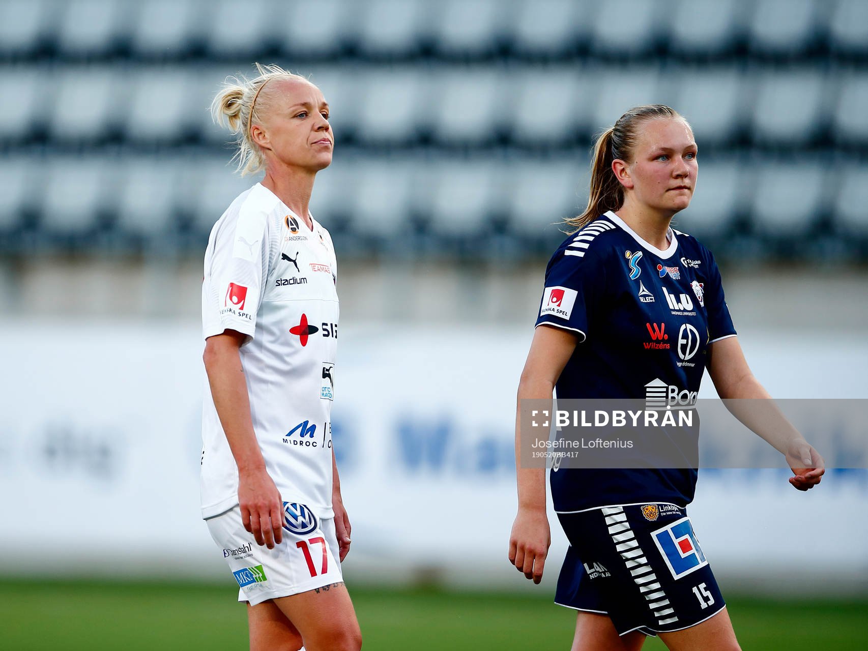 Rosengårds Caroline Seger och Linköpings Frida Leonardsen