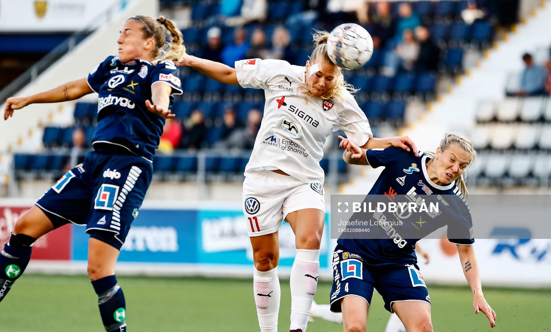 Rosengårds Lisa-Marie Utland och Linköpings Lisa Lantz