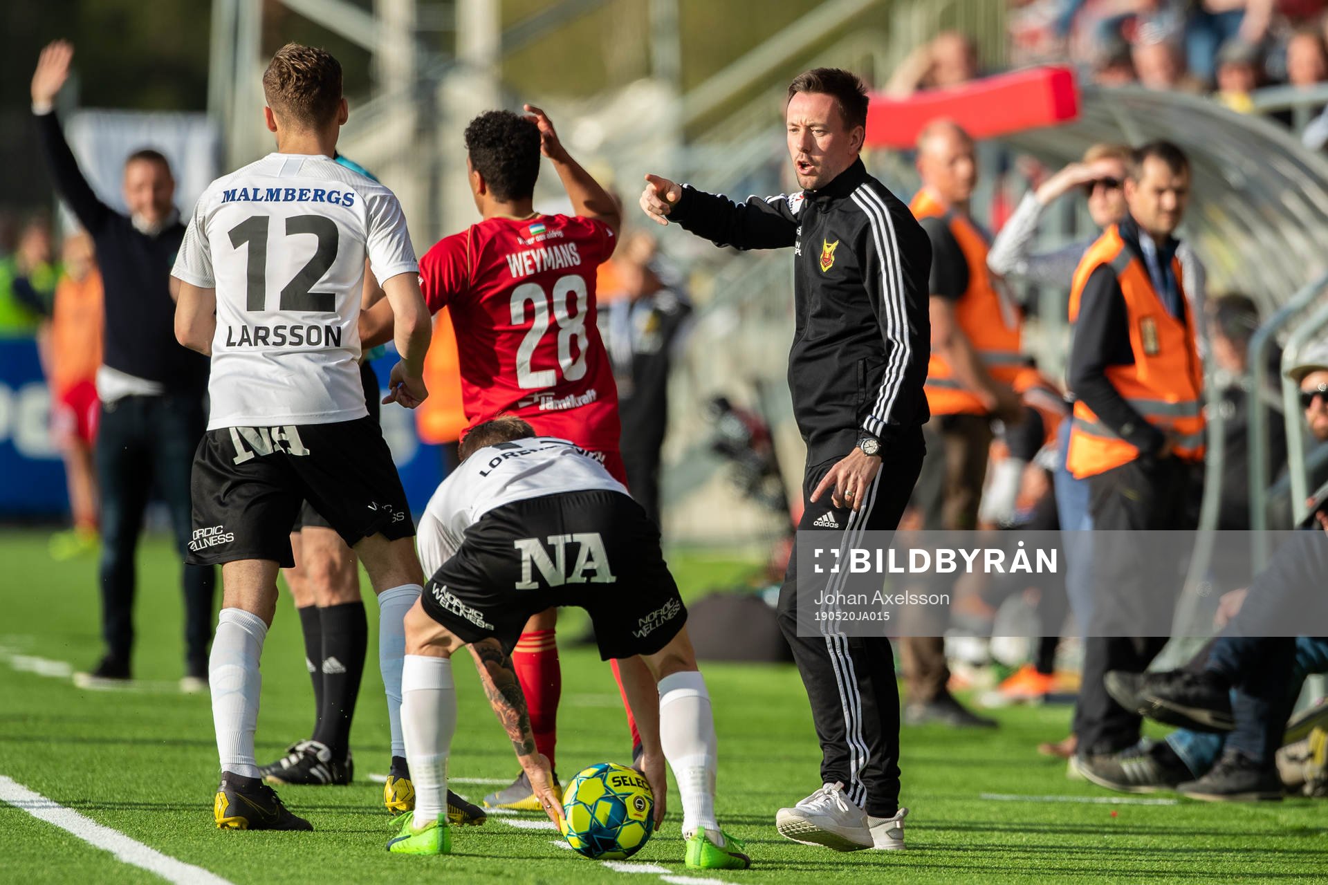 Östersunds tränare Ian Burchnall