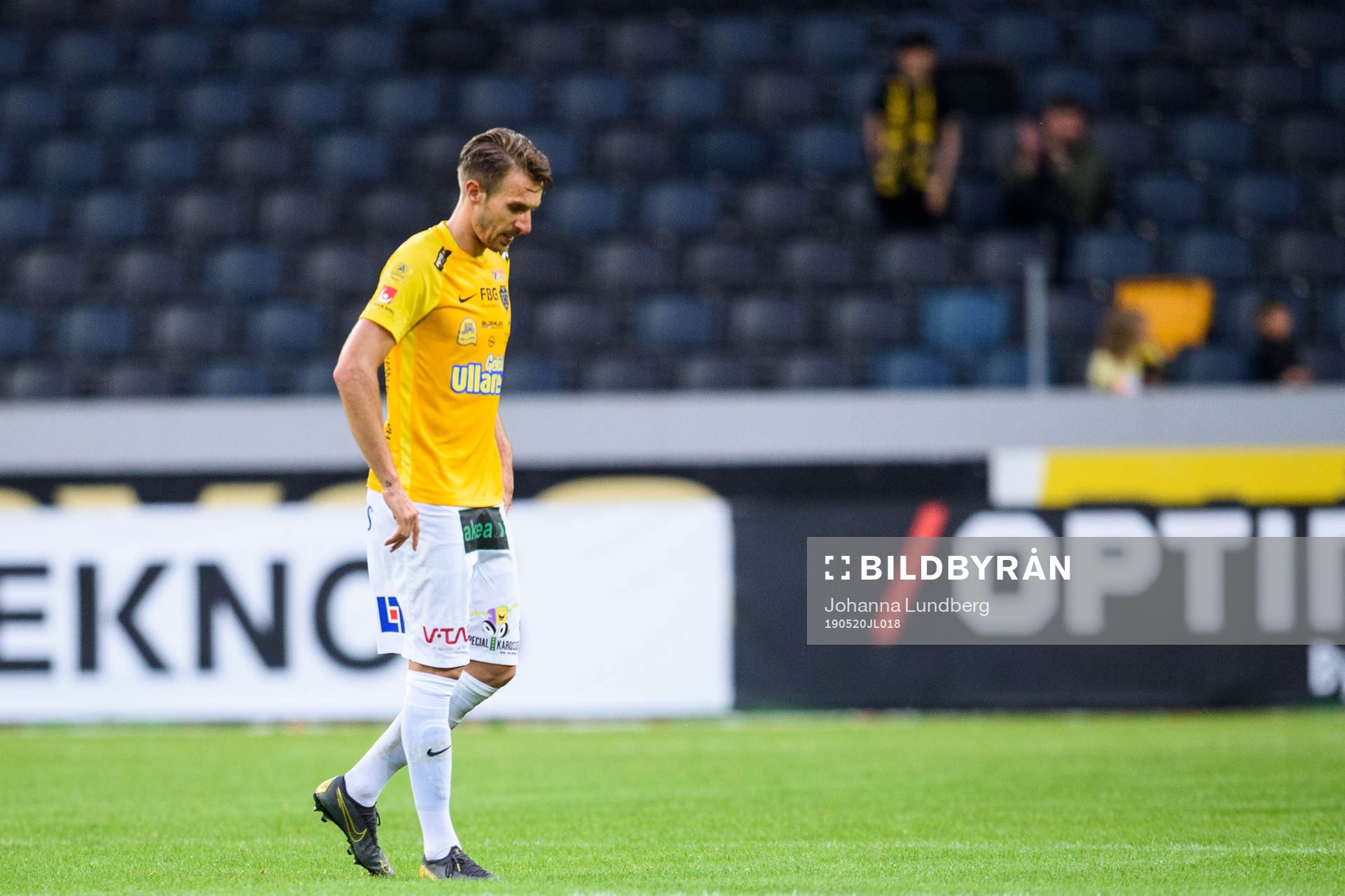 Falkenbergs Tobias Karlsson deppar