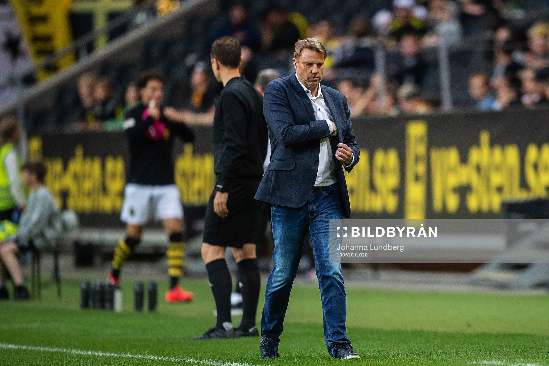 Falkenbergs tränare Hasse Eklund