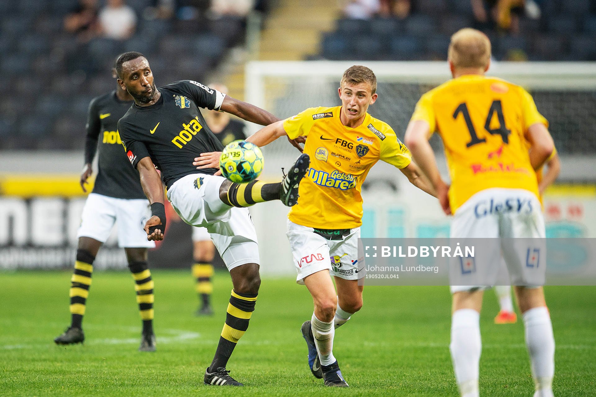 s Henok Goitom  mot Falkenbergs John Björkengren