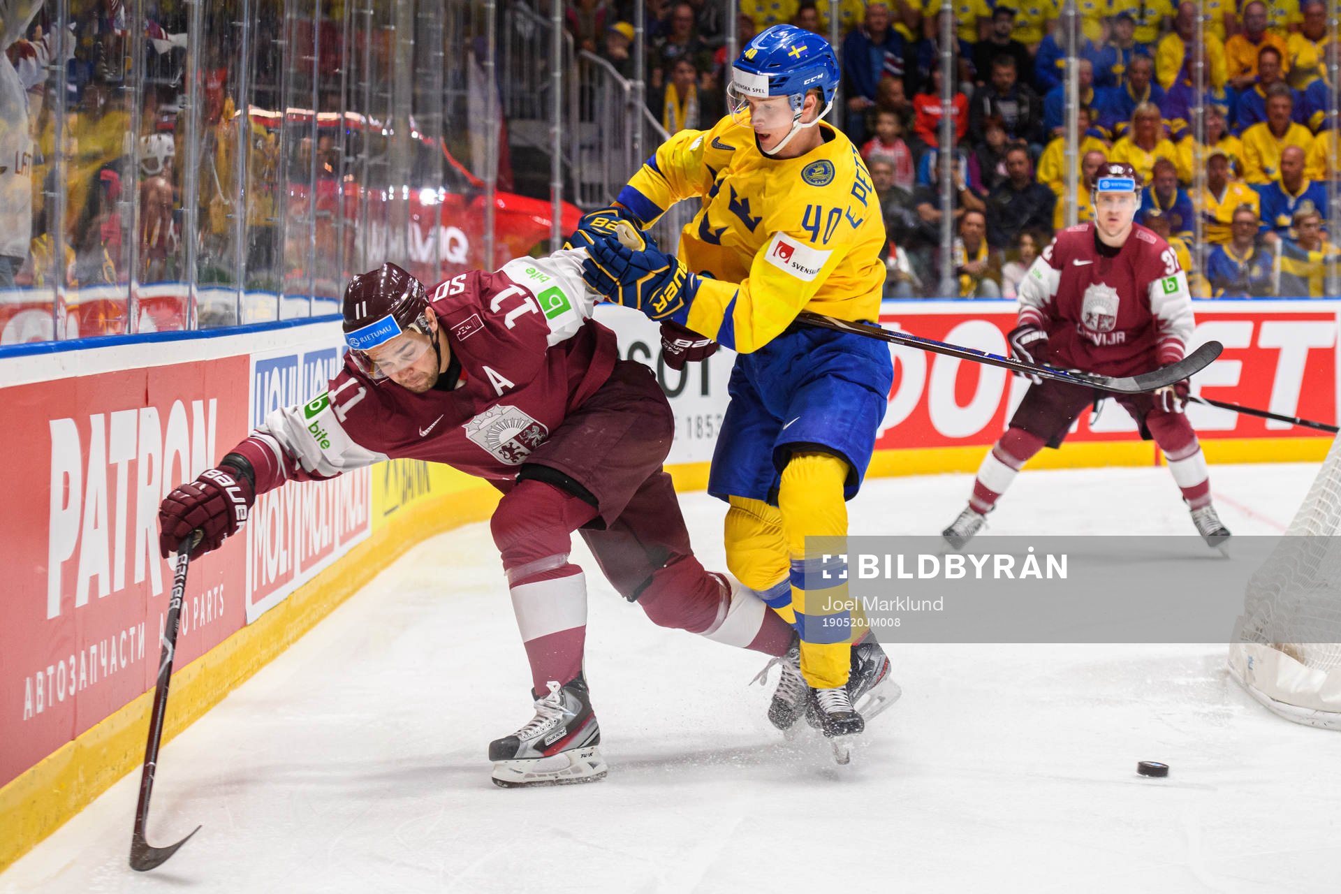 Kristaps Sotnieks of Latvia and Elias Pettersson of Sweden