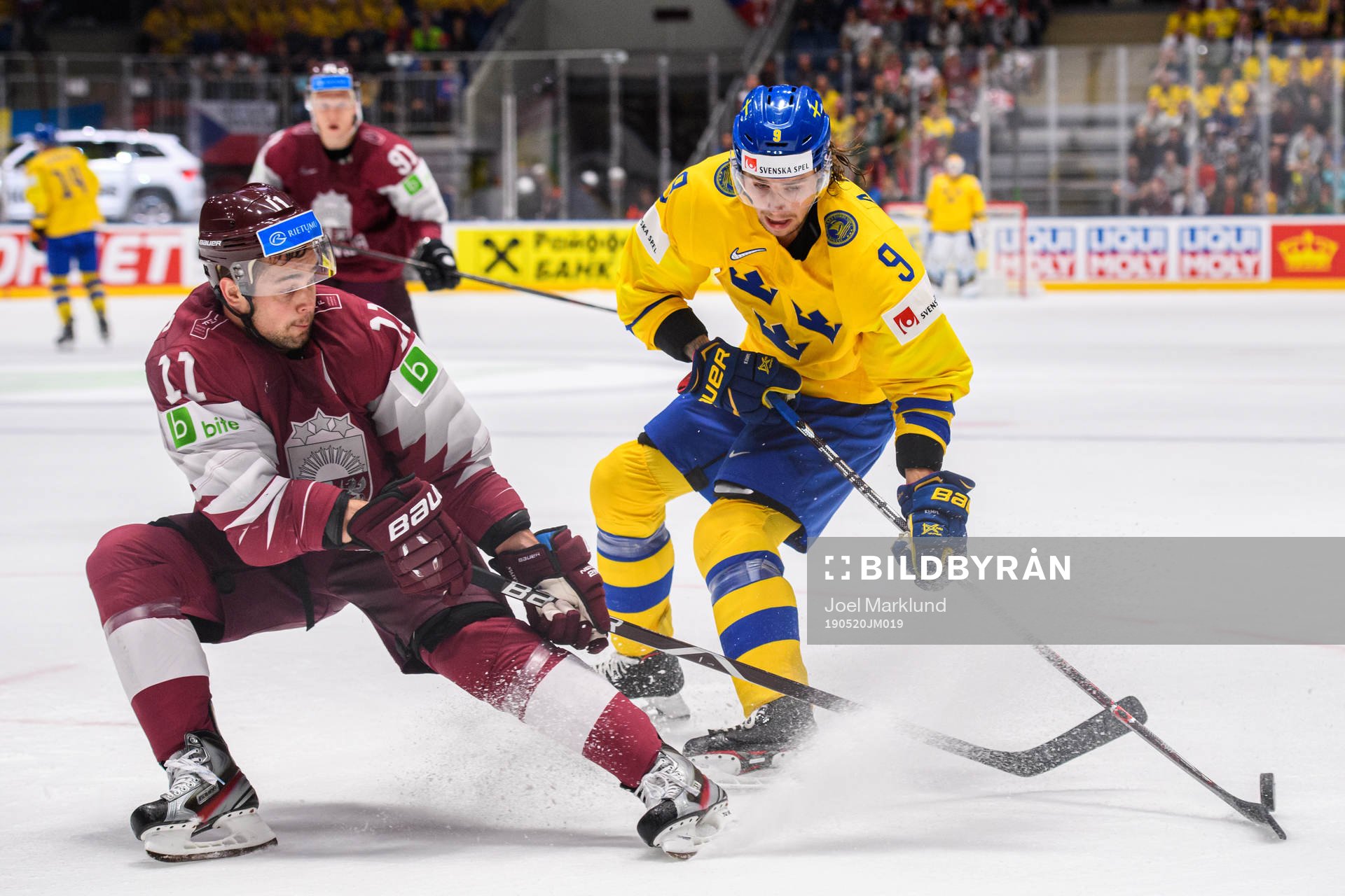 Kristaps Sotnieks of Latvia and Adrian Kempe of Sweden
