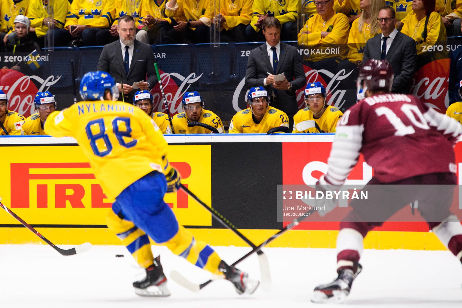 Head coach Rikard Grönborg of Sweden