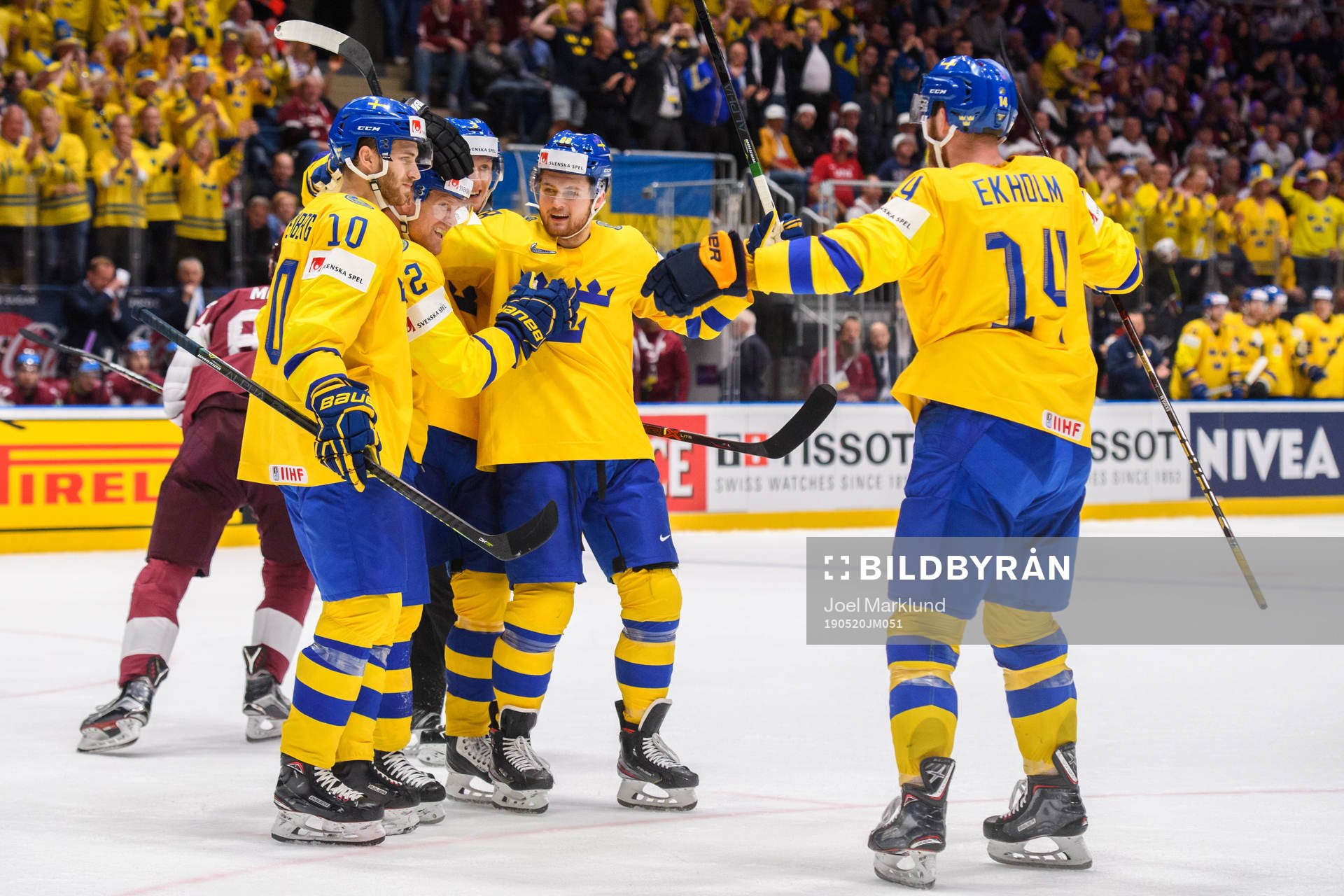 Alexander Wennberg, Patric Hörnqvist John Klingberg,