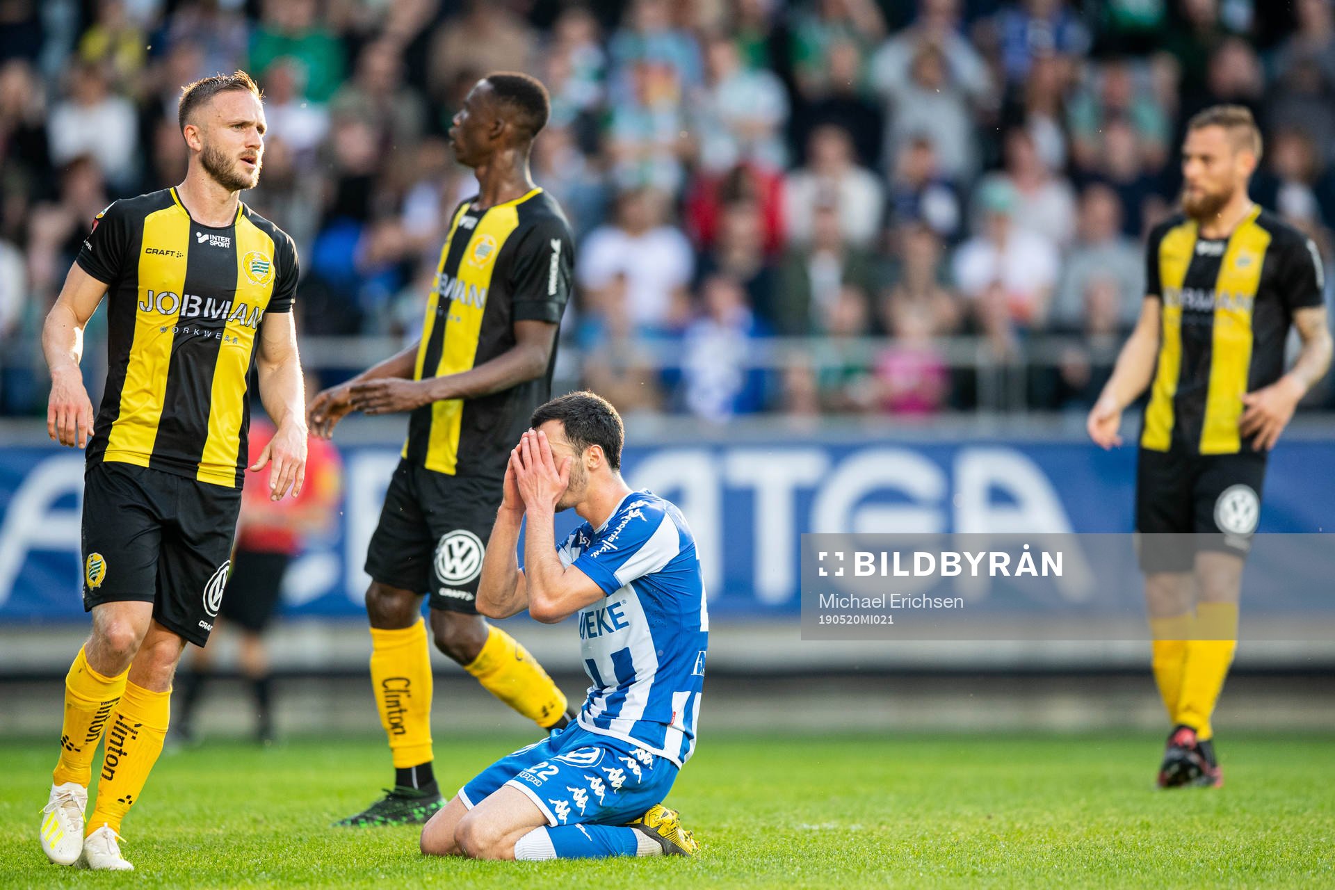IFK Göteborgs Giorgi Kharaishvili deppar