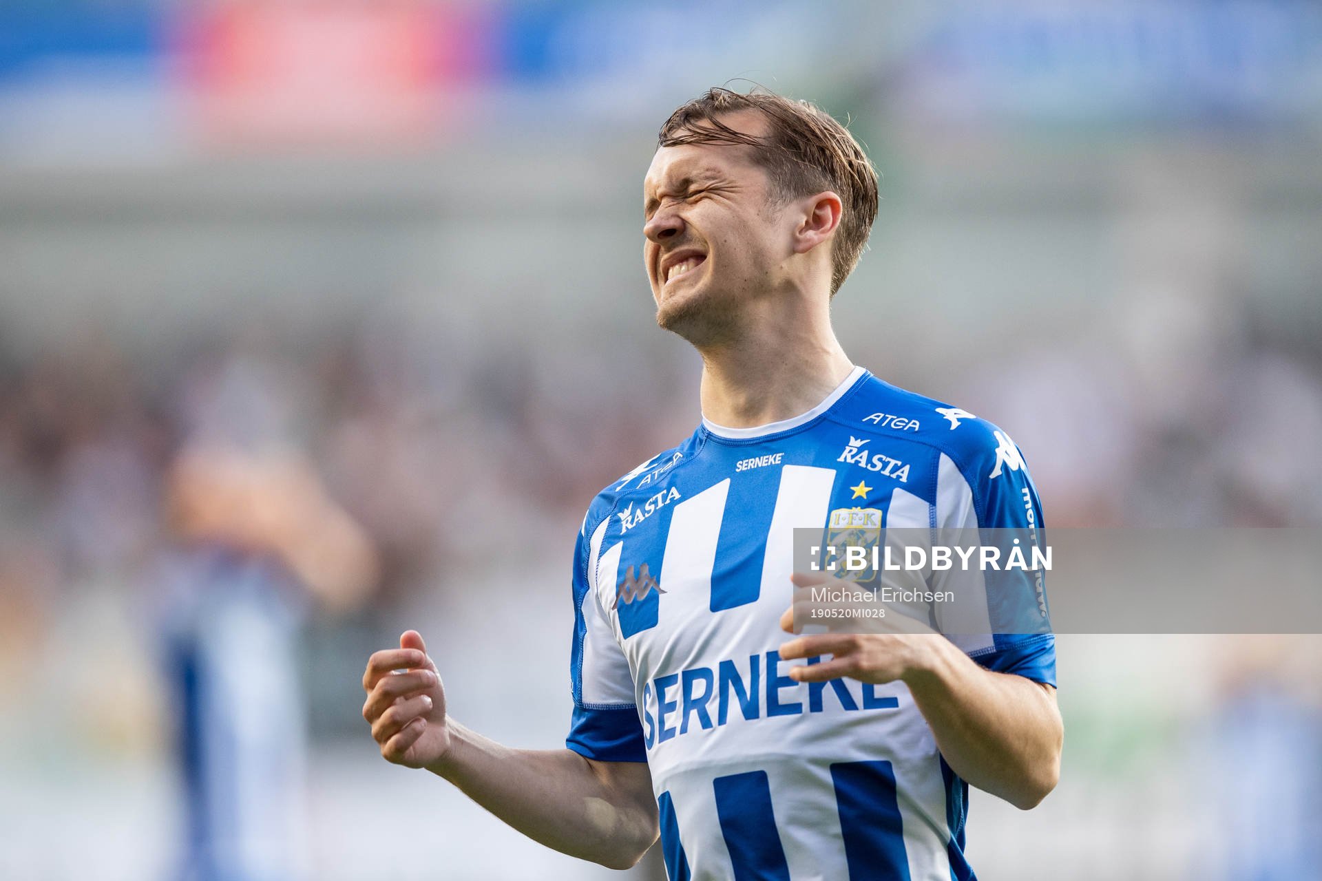 IFK Göteborgs Patrik Karlsson Lagemyr deppar