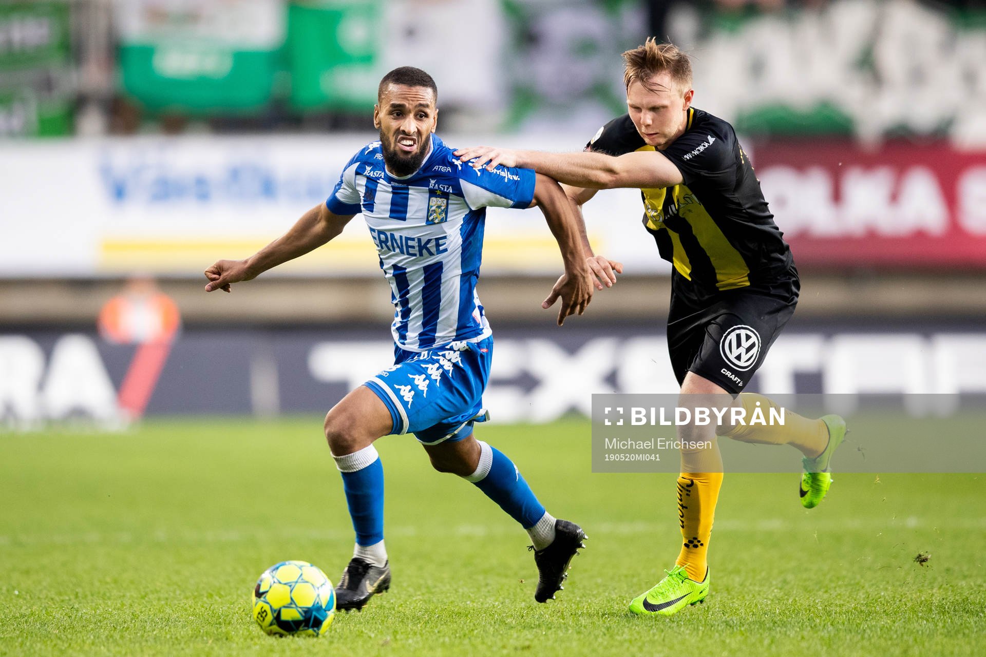 IFK Göteborgs Junes Barny och Hammarbys Tim Söderström