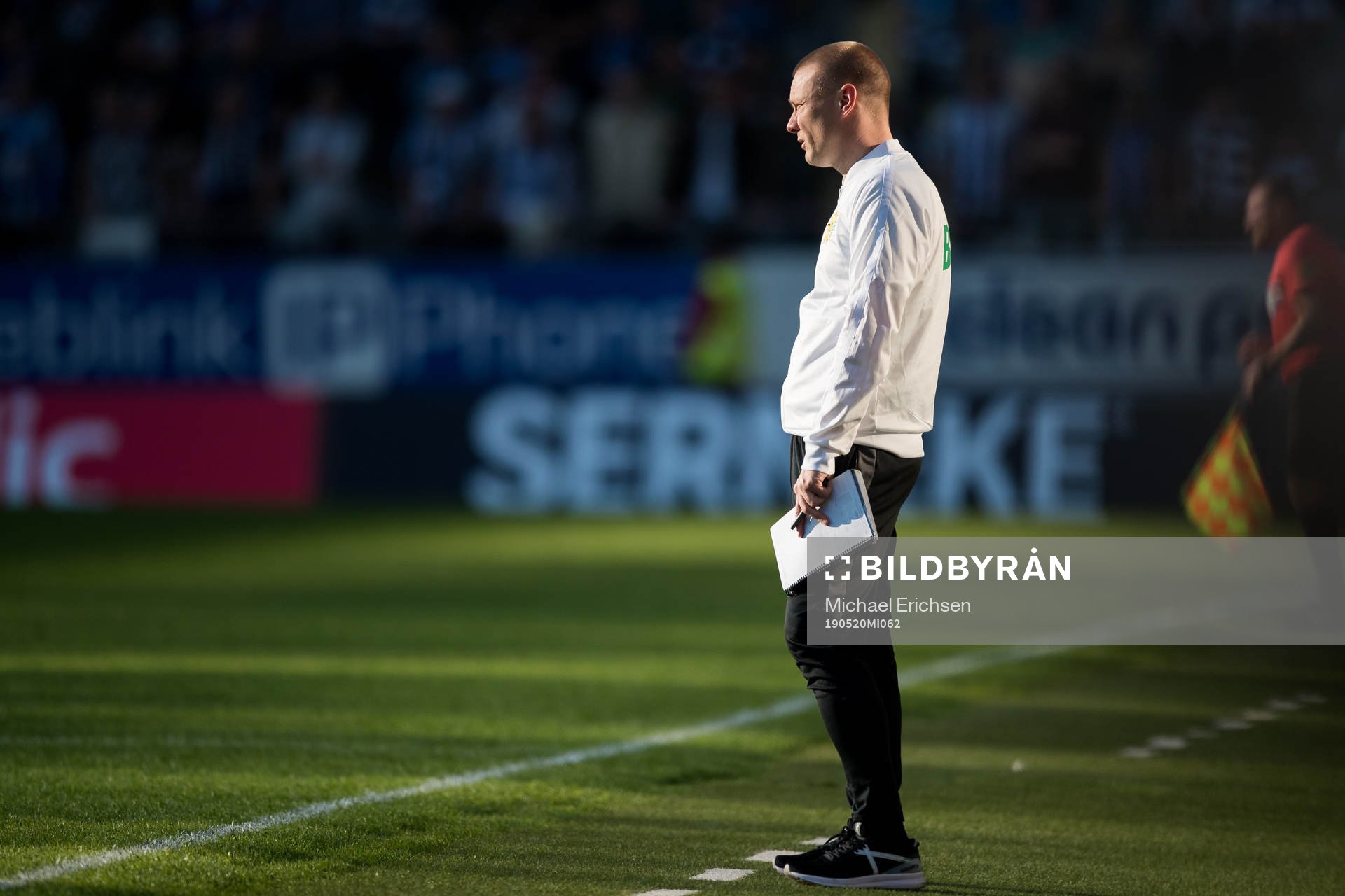 Hammarbys tränare Stefan Billborn