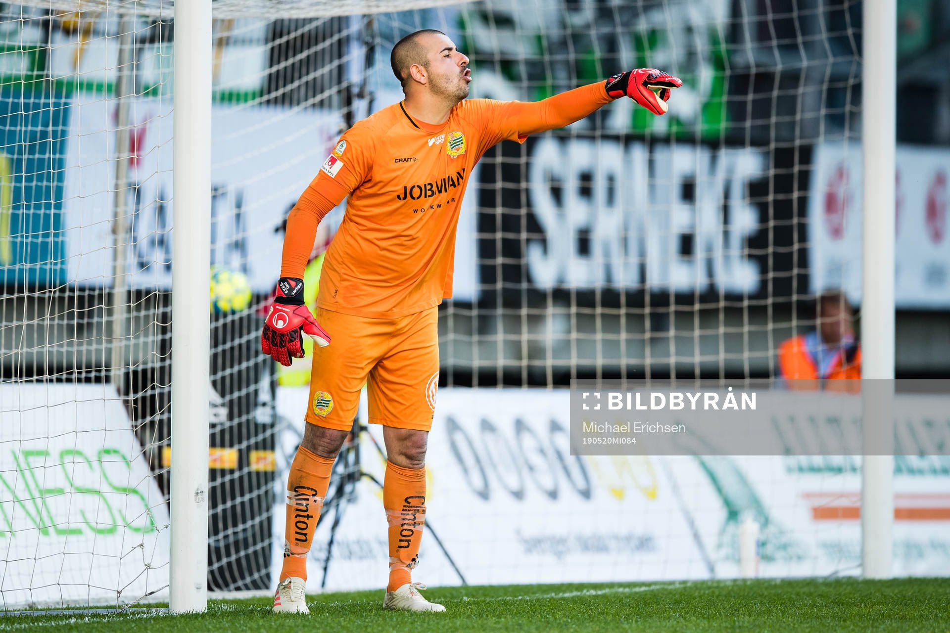 Hammarbys målvakt Gianluca Curci