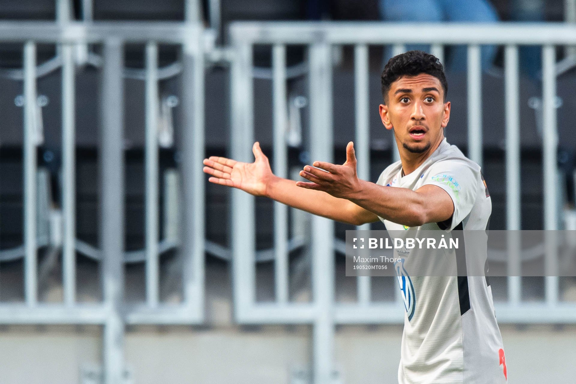 Jönköpings Amir Al-Ammari reagerar