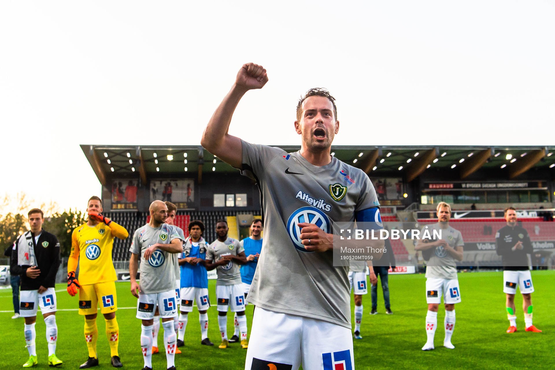 Jönköpings Fredric Fendrich jublar