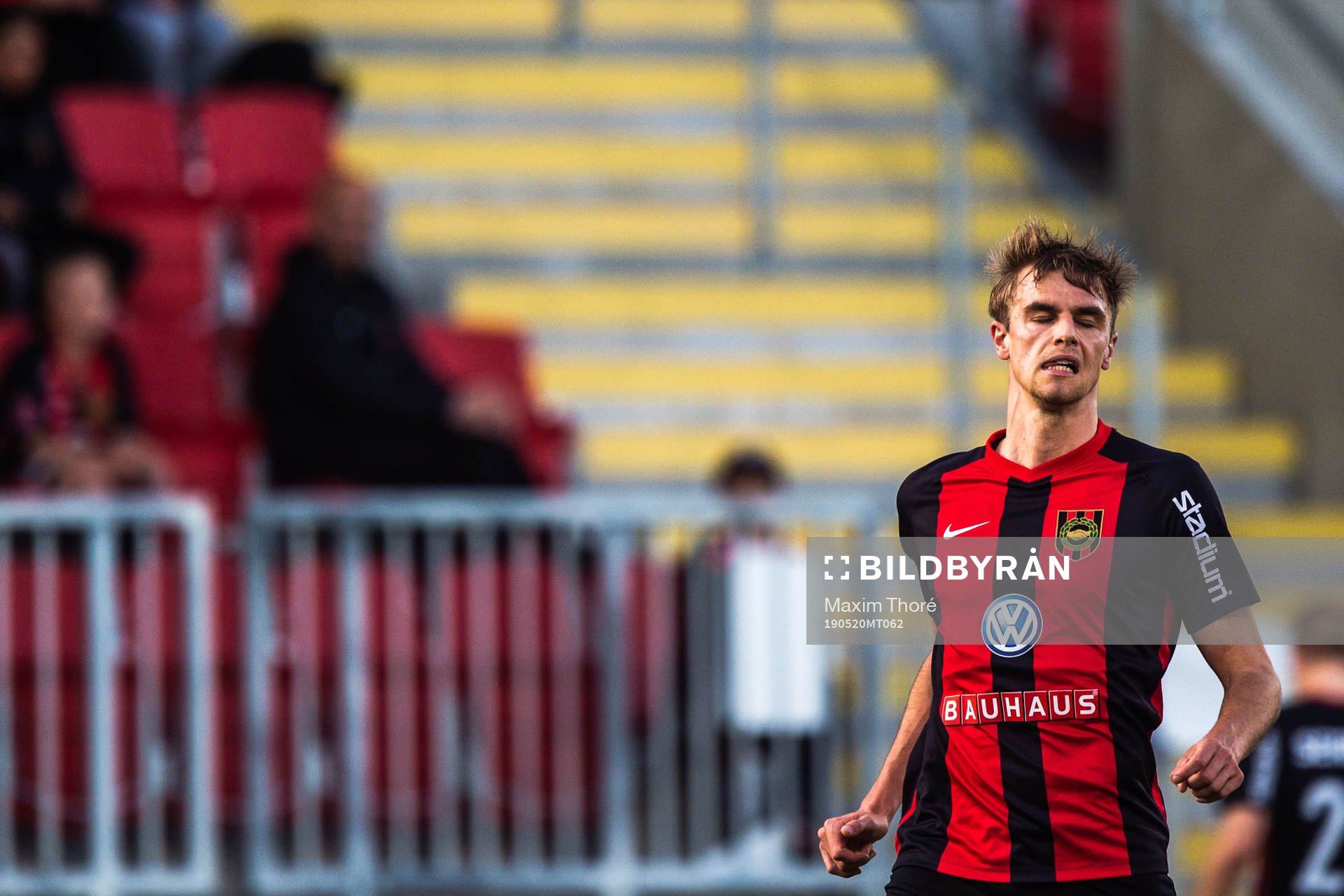 Brommapojkarnas Oscar Pehrsson deppar