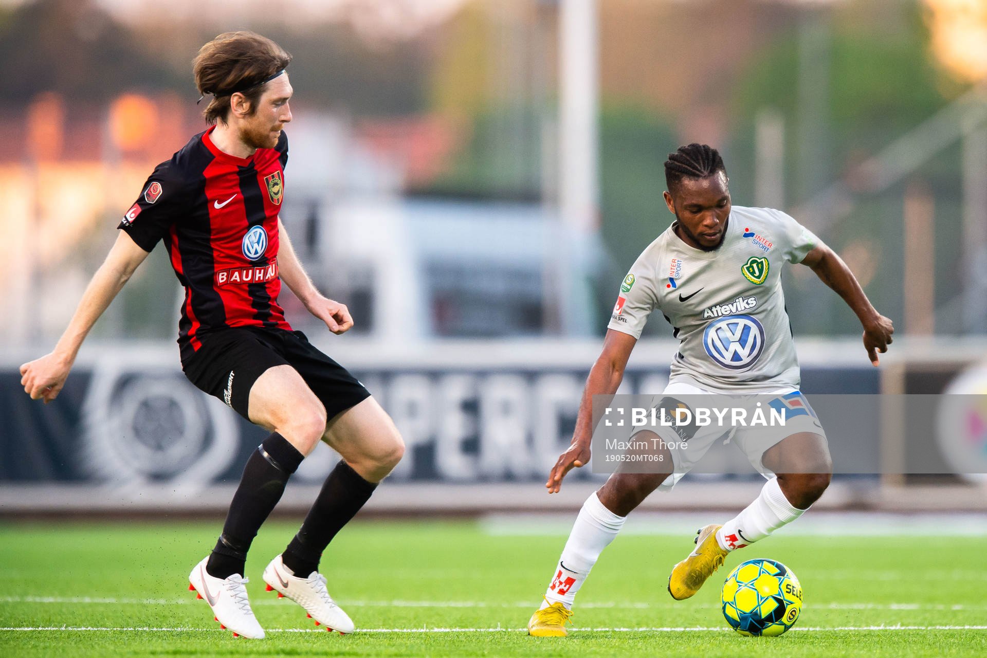 Brommapojkarnas Markus Gustafsson och Jönköpings Enock