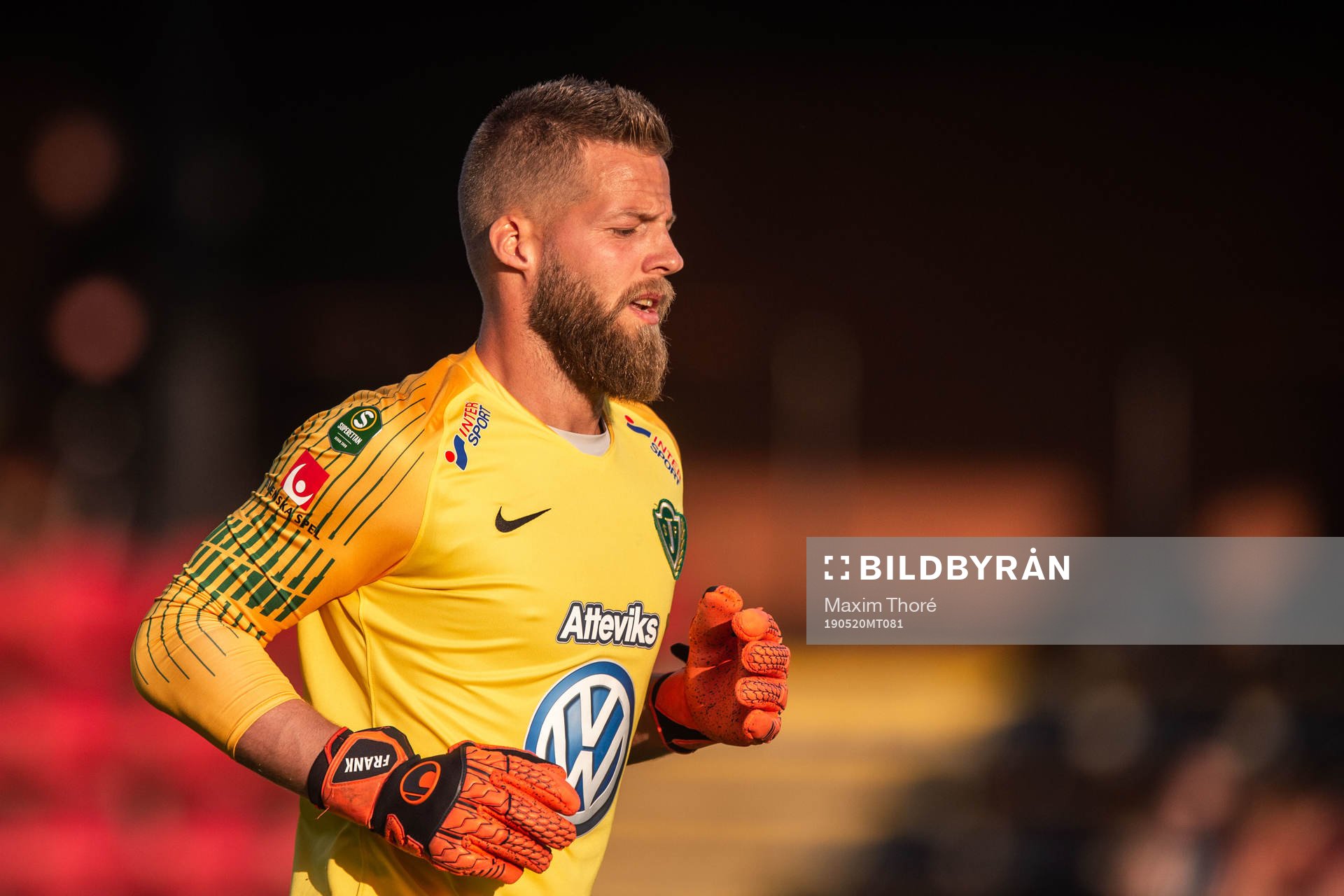 Jönköpings målvakt Frank Pettersson