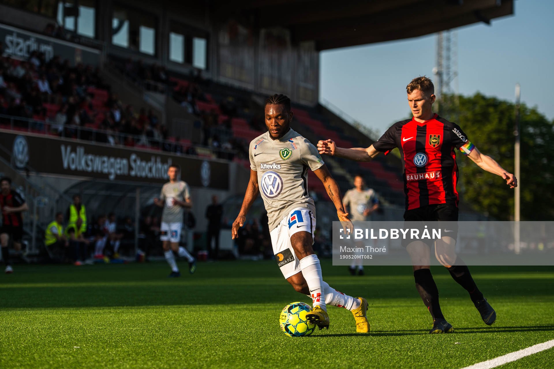 Jönköpings Enock Kwakwa och Brommapojkarnas Fritof