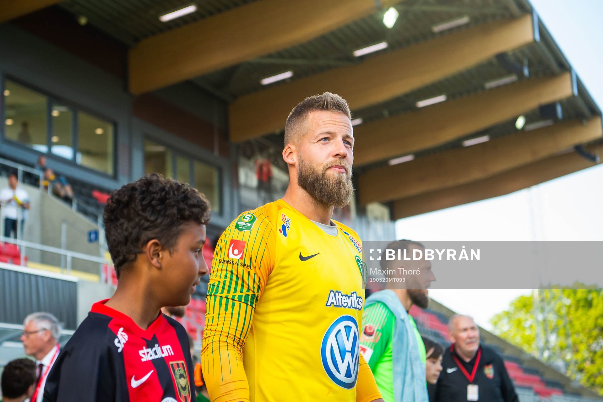Jönköpings målvakt Frank Pettersson gör entré