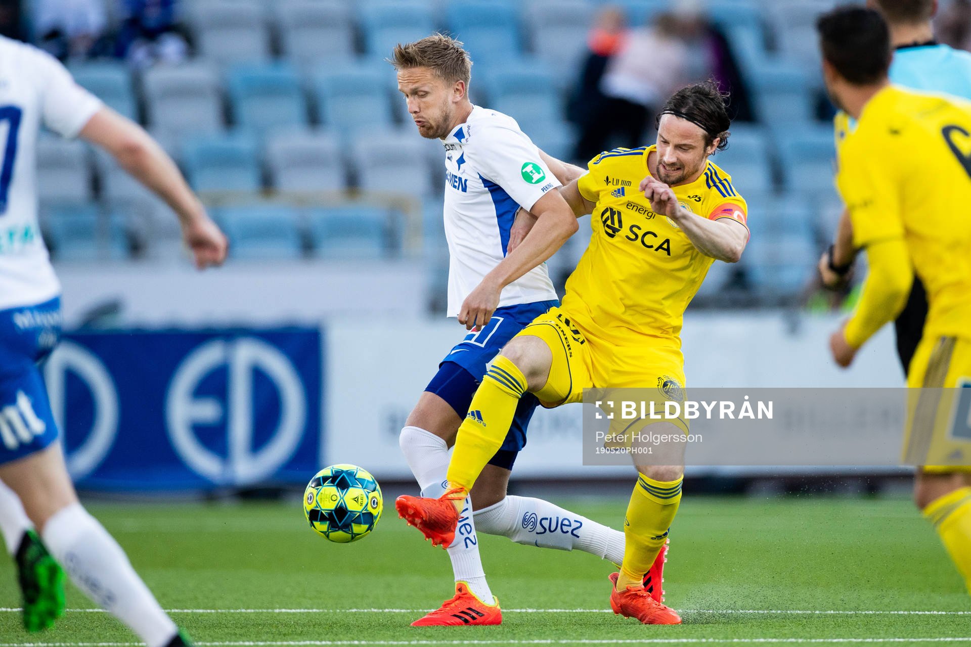 IFK Norrköpings Kasper Larsen och Sundsvalls Linus