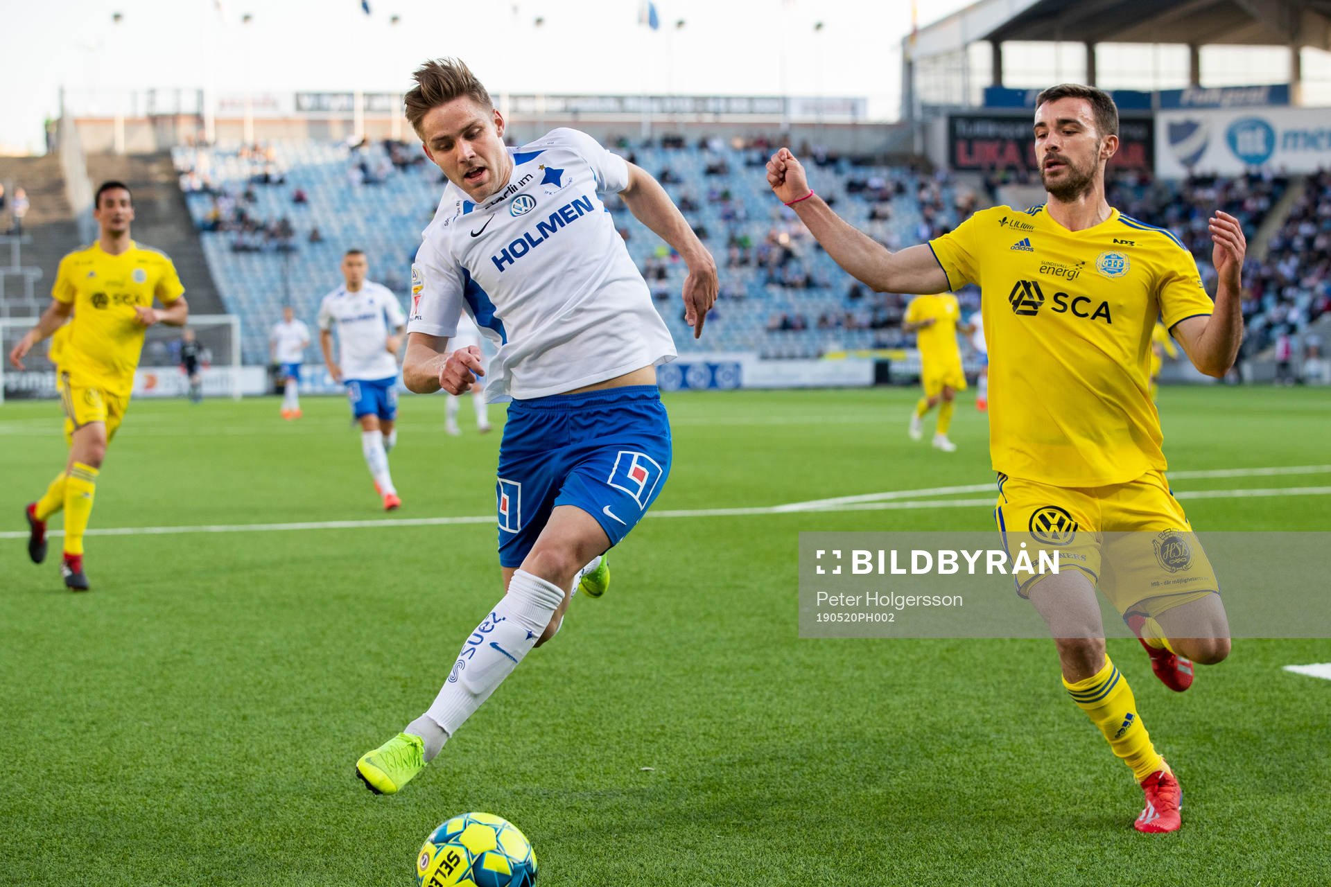 IFK Norrköpings Christoffer Nyman och Sundsvalls Juan Jose