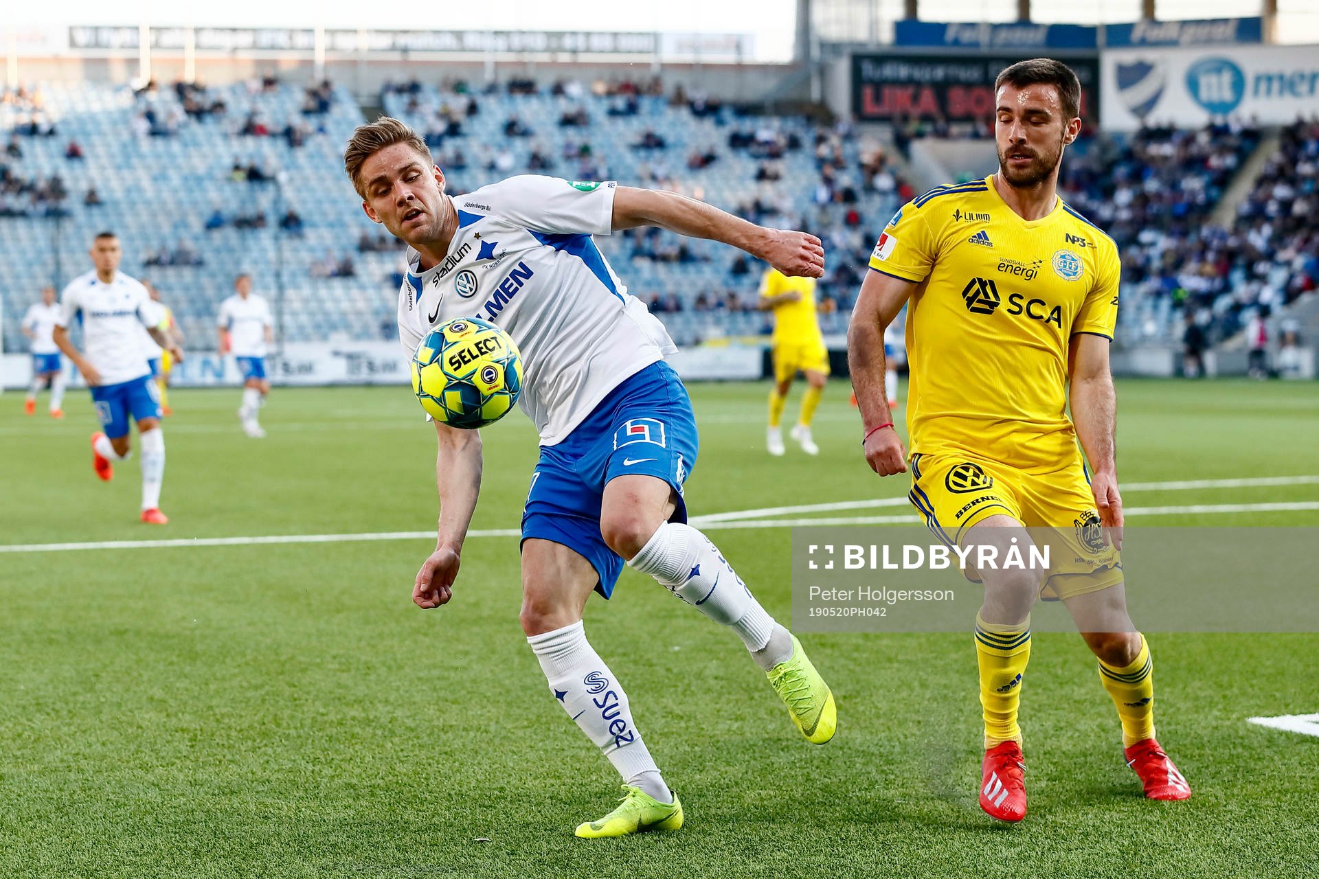 IFK Norrköpings Christoffer Nyman och Sundsvalls Juan Jose