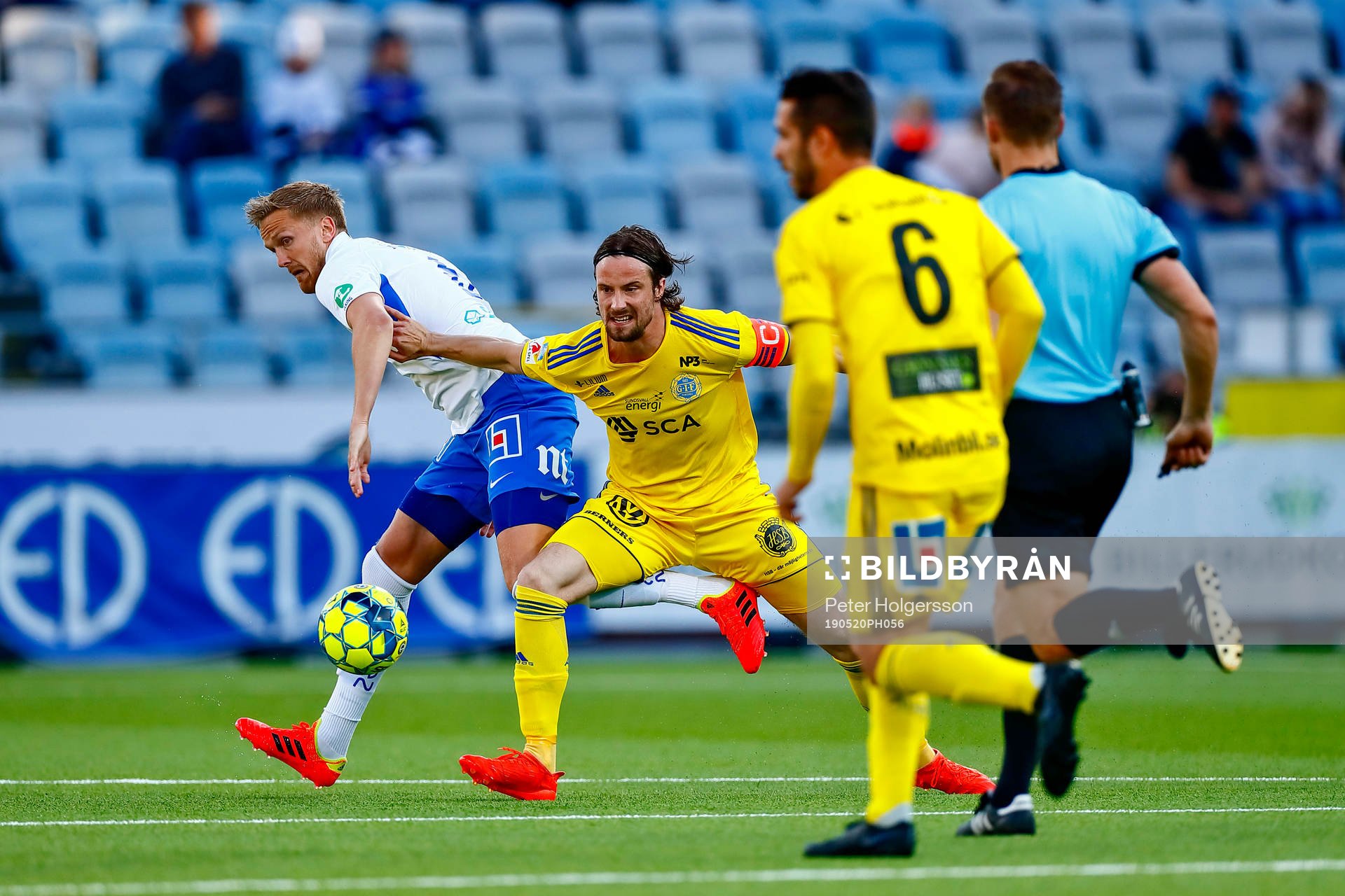 IFK Norrköpings Kasper Larsen och Sundsvalls Linus