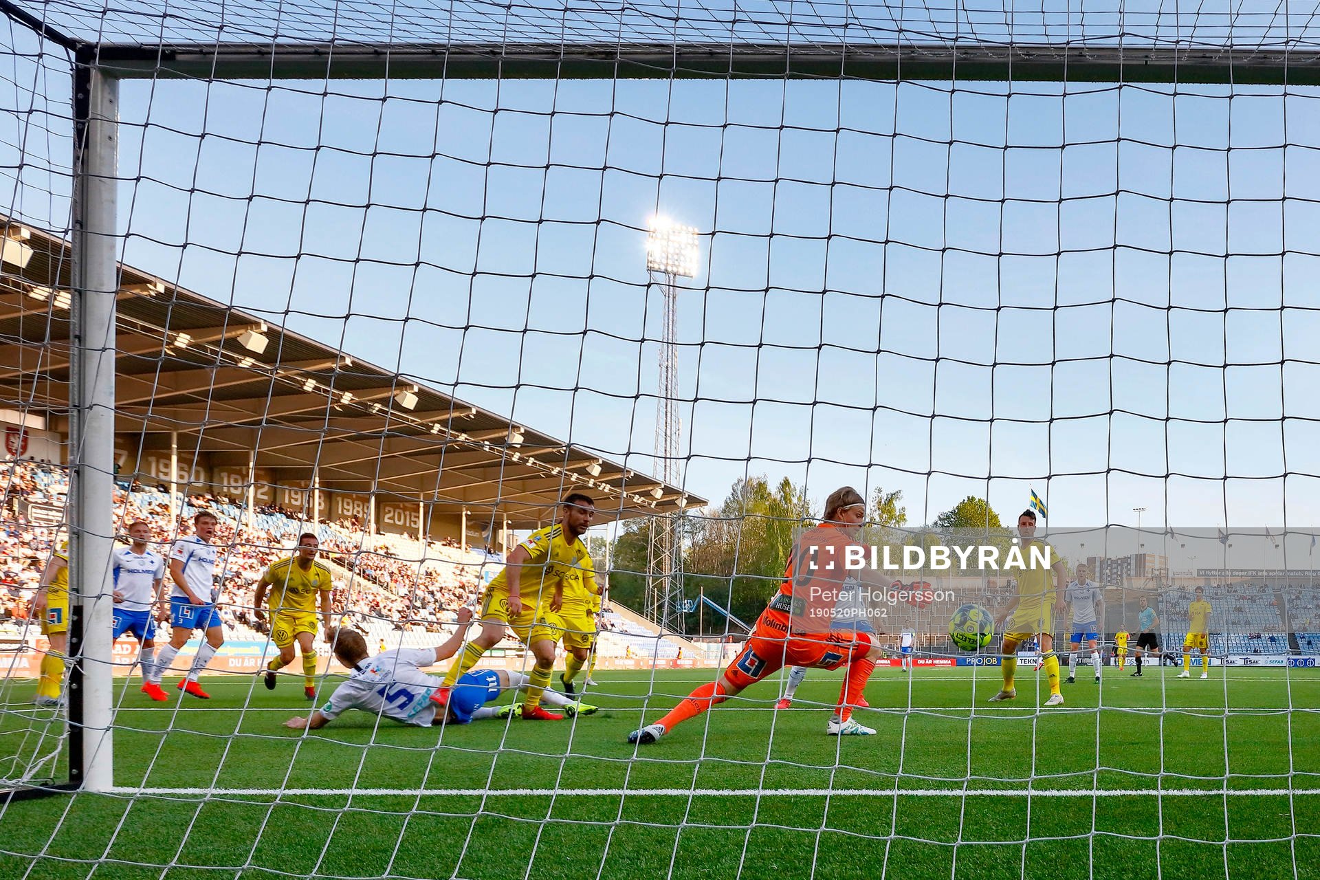 Mål 1-0 av IFK Norrköpings Christoffer Nyman förbi