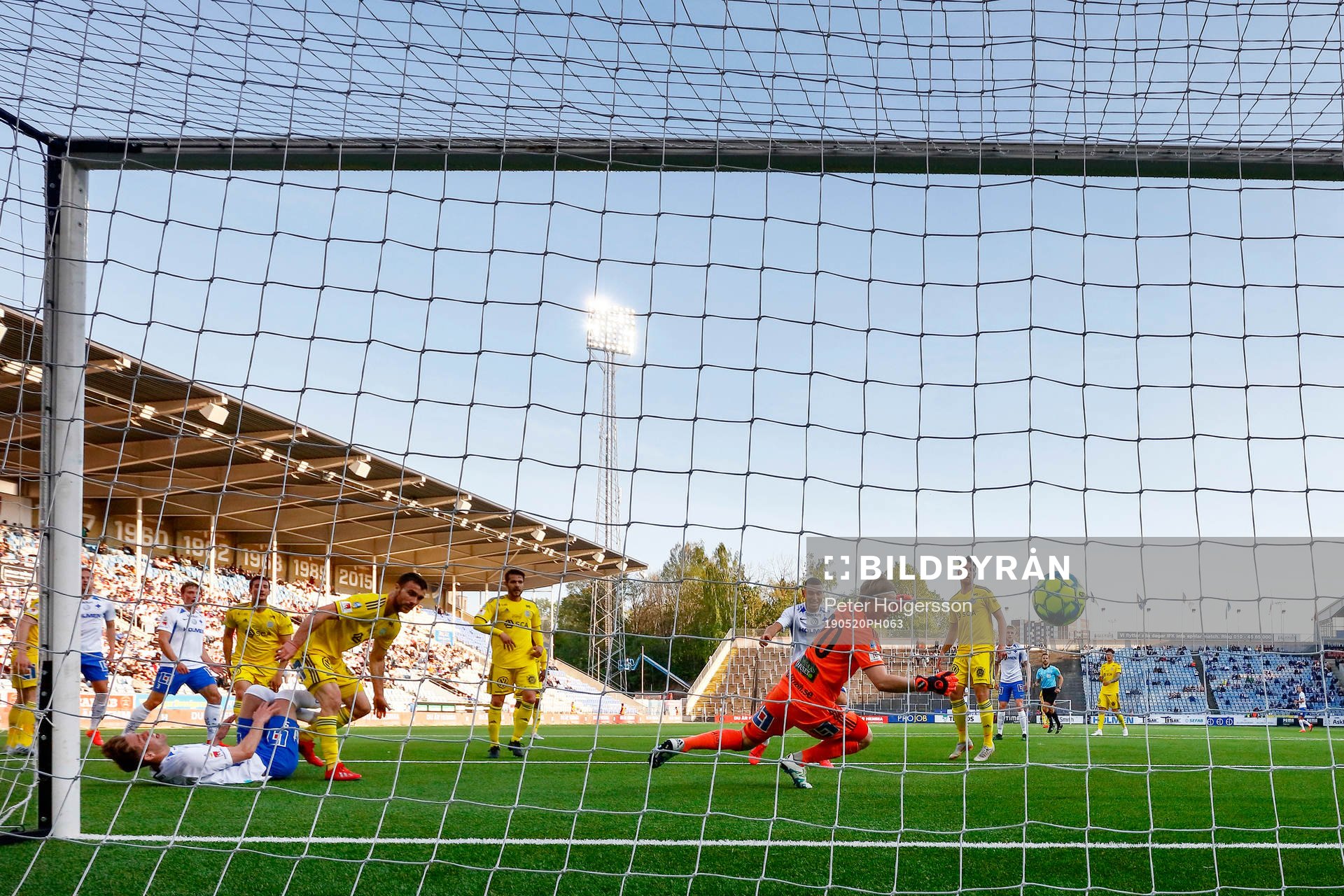 Mål 1-0 av IFK Norrköpings Christoffer Nyman förbi