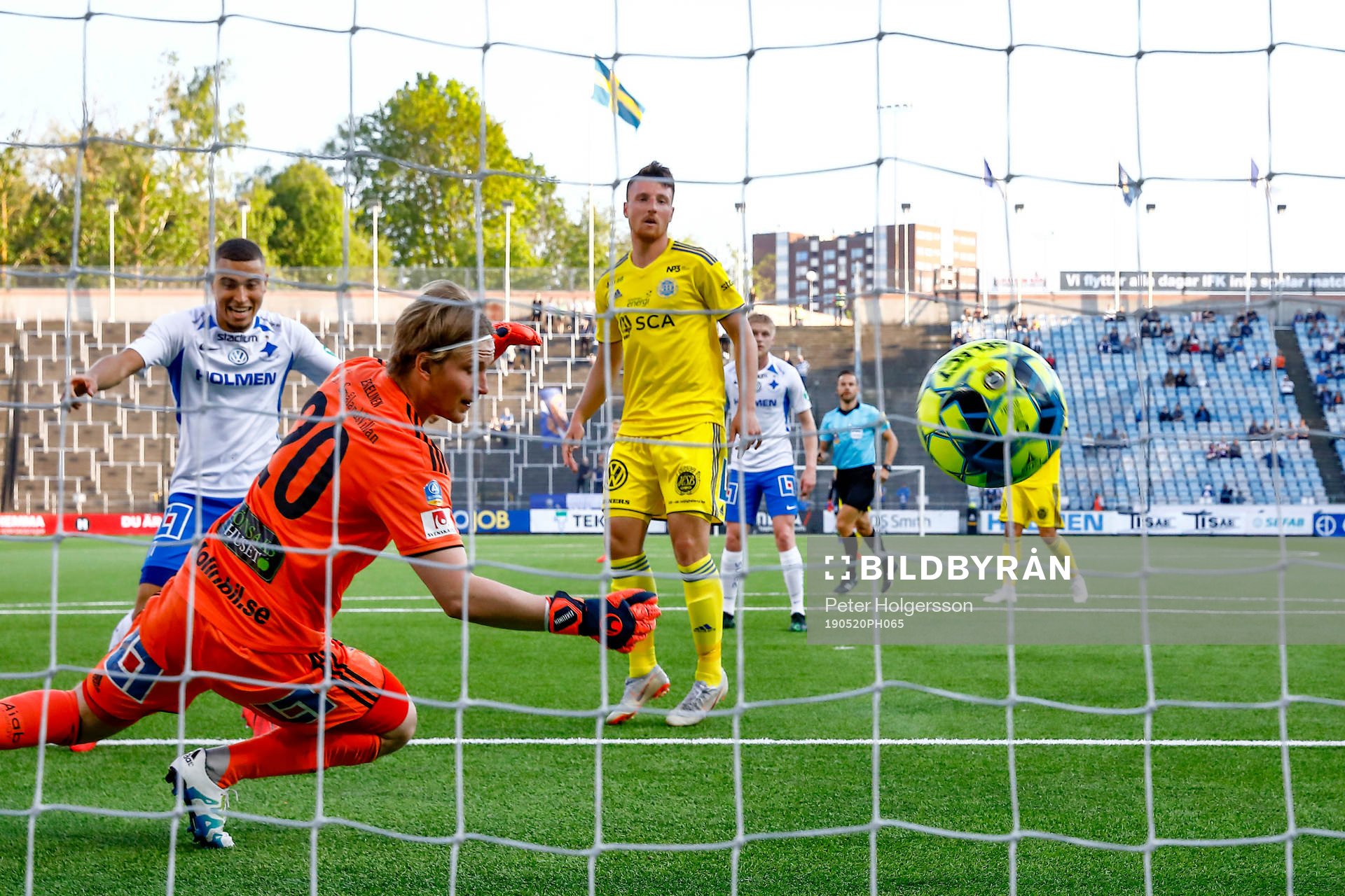 Mål 1-0 av IFK Norrköpings Christoffer Nyman förbi