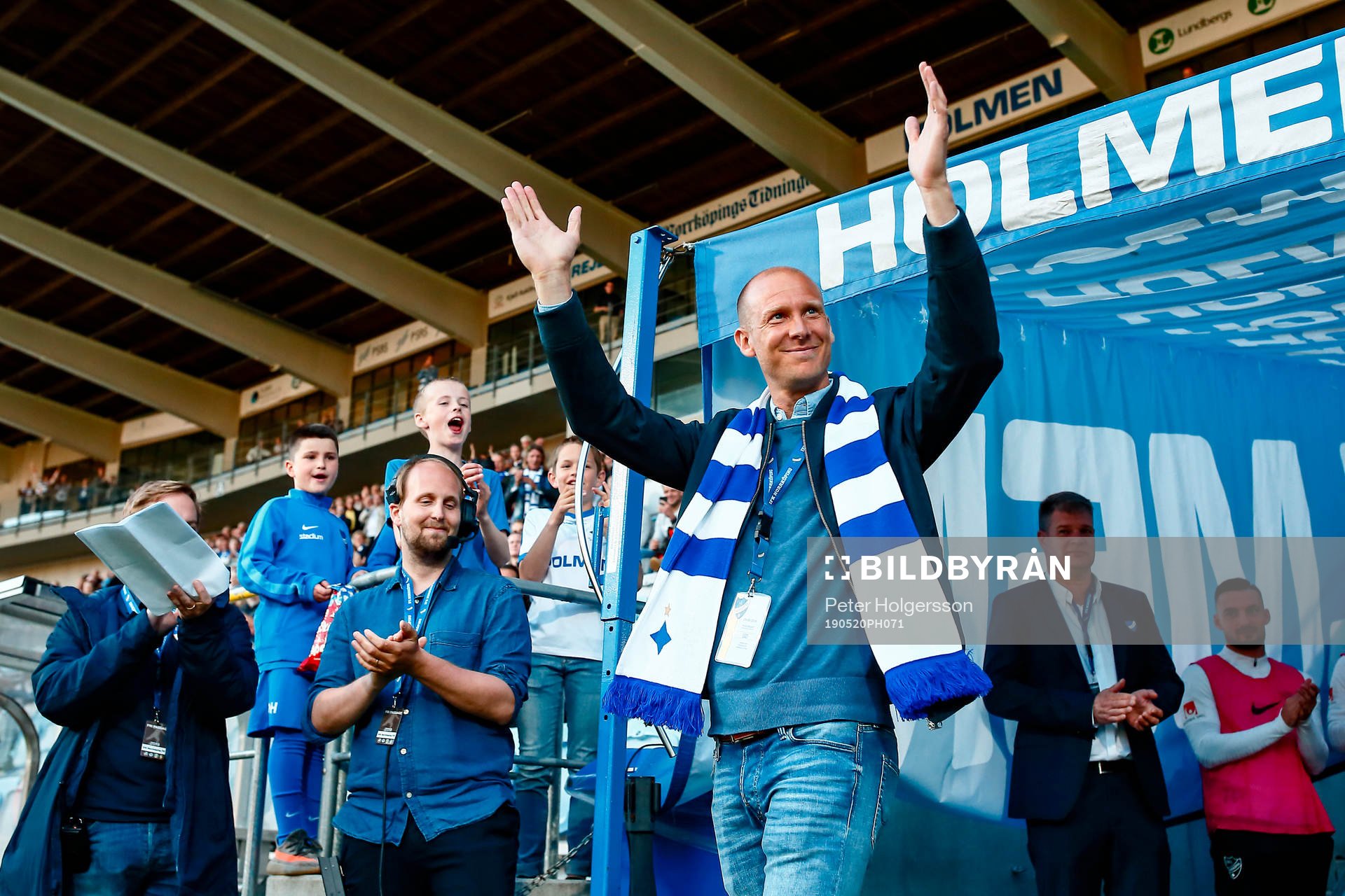 Andreas Johansson tidigare IFK Norrköping (firades för