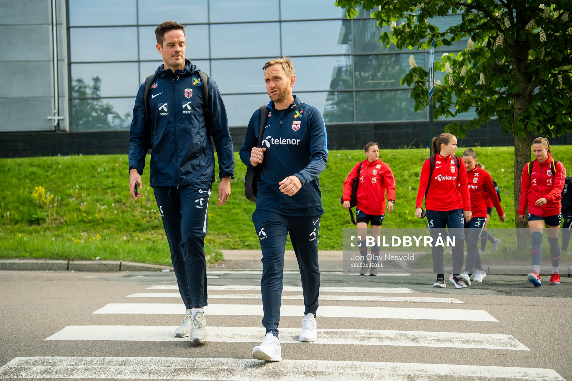 Terje Skeie, head of media of Norway, and Martin Sjögren,