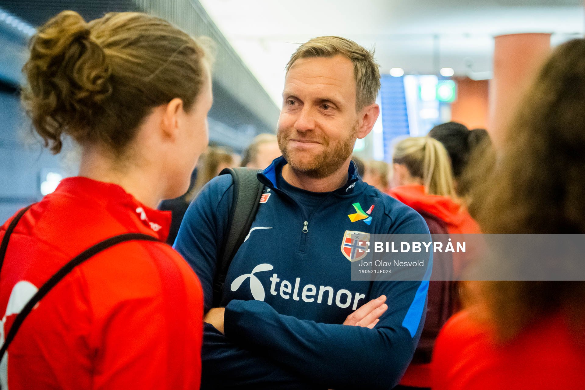 Martin Sjögren, head coach of Norway