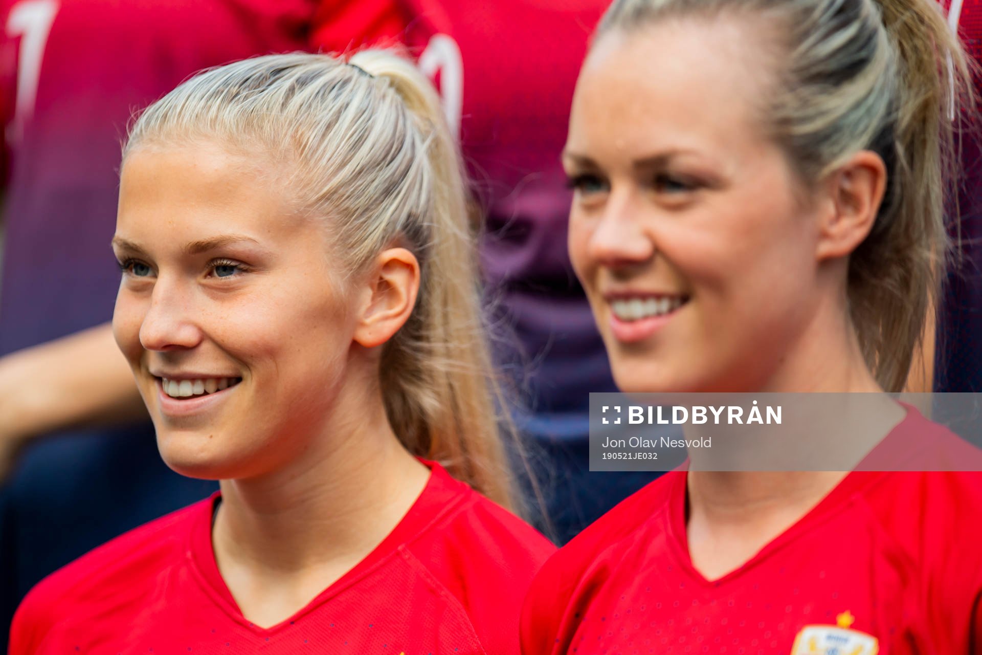 Emilie Nautnes and Stine Hovland of Norway