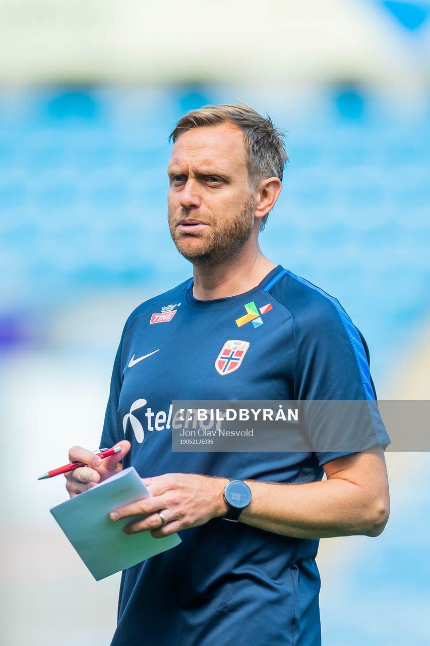 Martin Sjögren, head coach of Norway