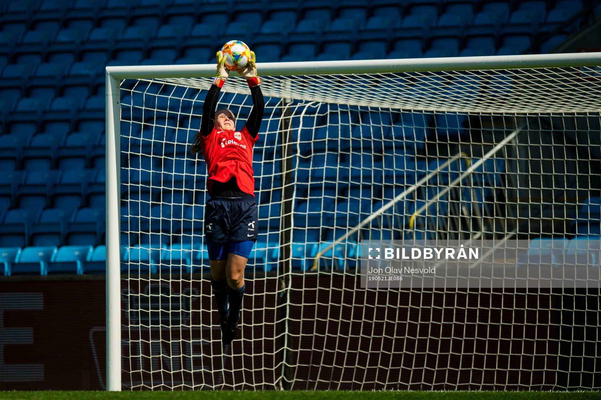 Goalkeeper Oda Maria Hove Bogstad of Norway