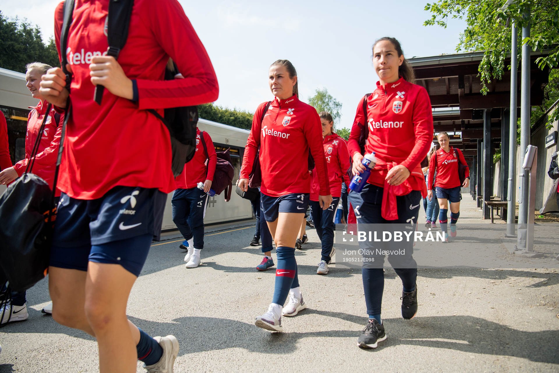 Emilie Bosshard Haavi and Ingrid Moe Wold of Norway