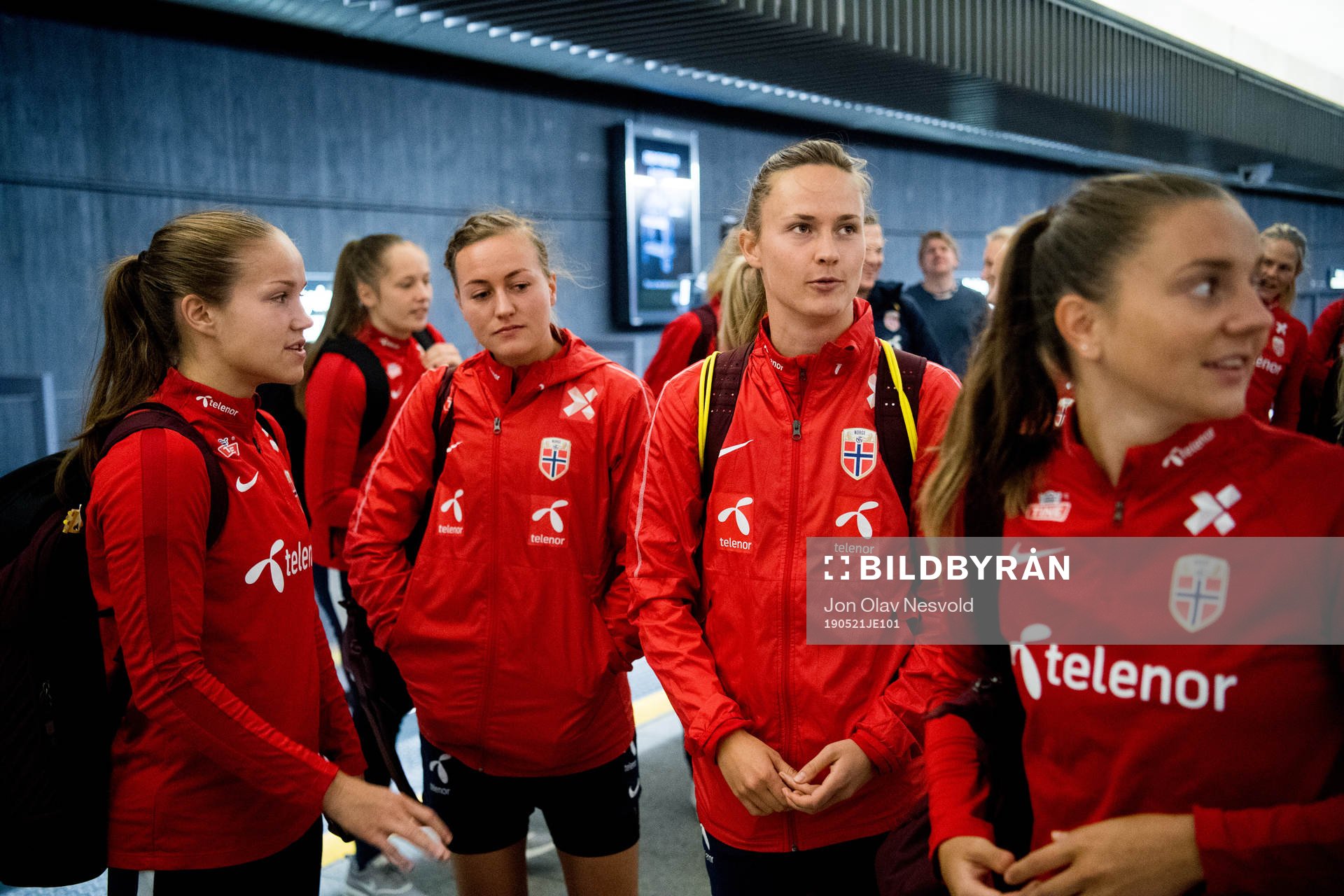 Guro Reiten, Kristine Minde and Caroline Graham Hansen