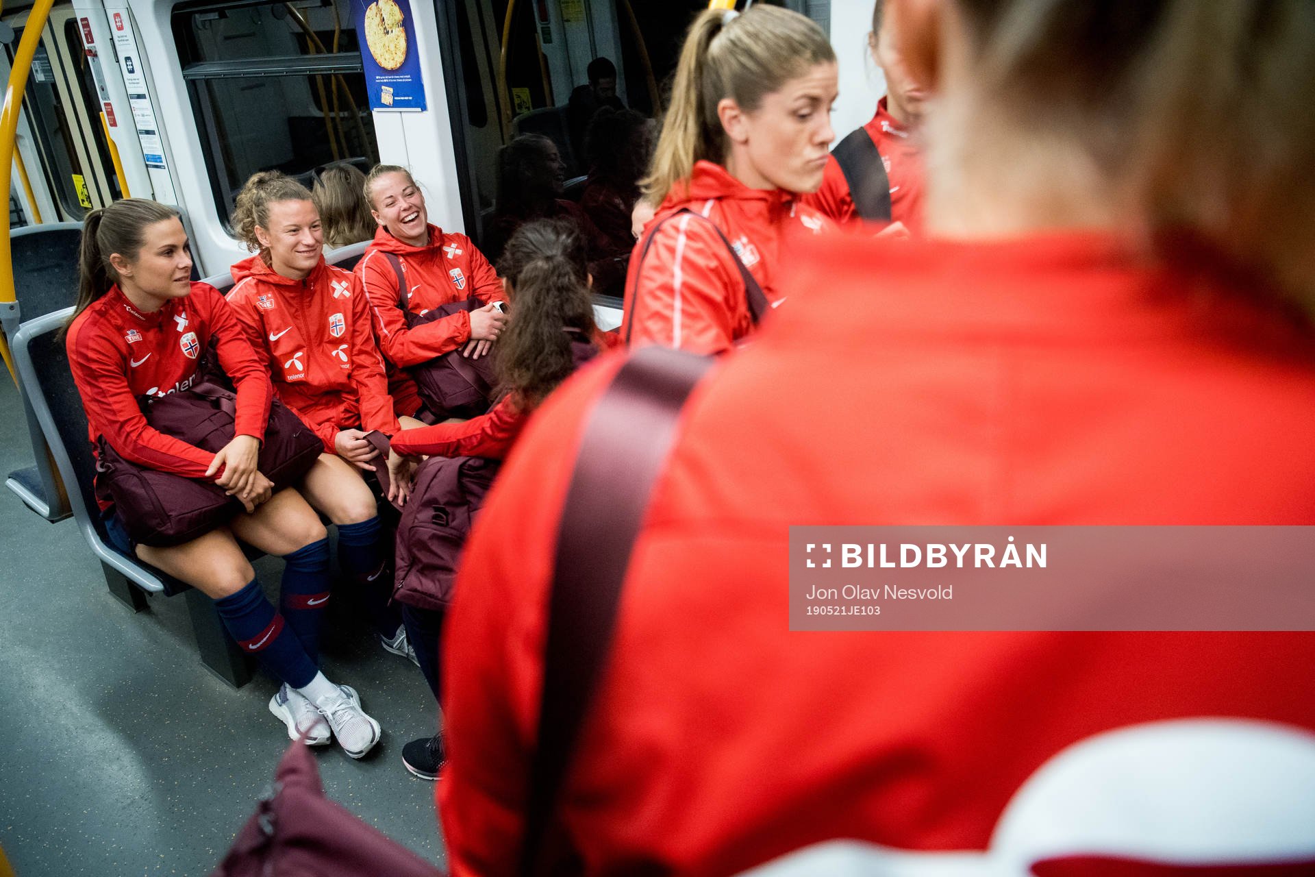 Emilie Bosshard Haavi, Synne Skinnes Hansen and Therese