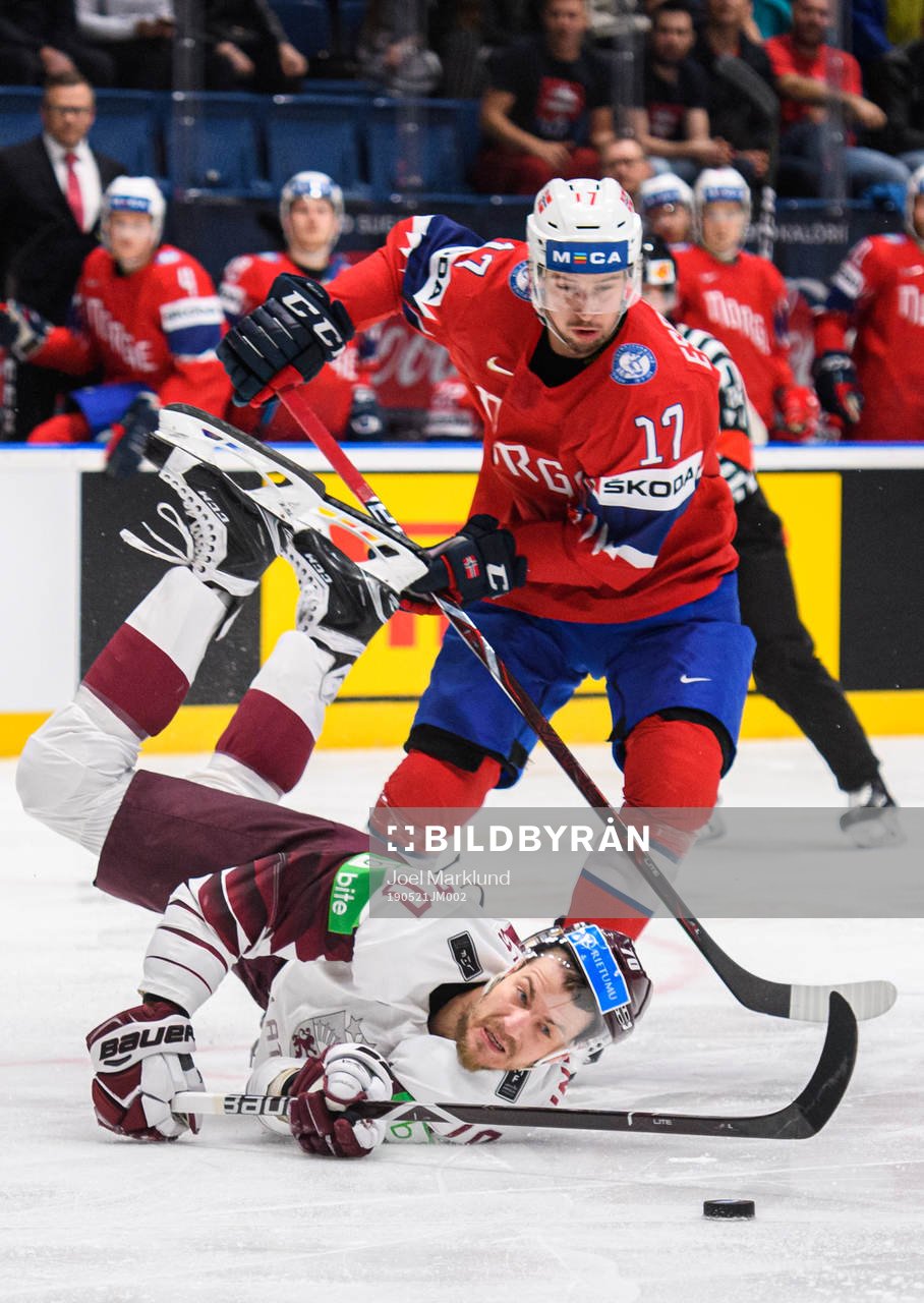 Miks Indrasis of Latvia and Stefan Espeland of Norway