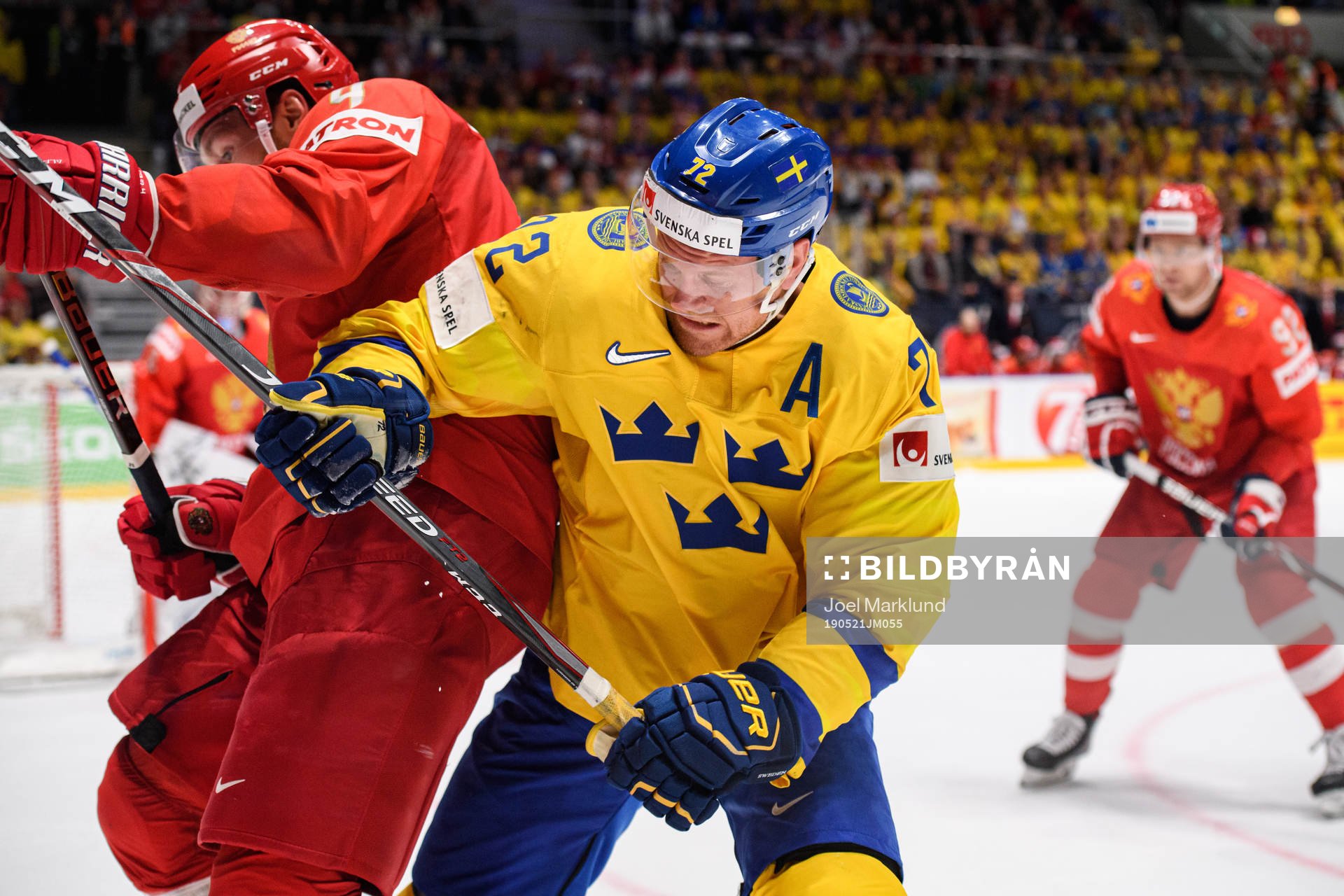 Vladislav Gavrikov of Russia and Patric Hörnqvist of Sweden