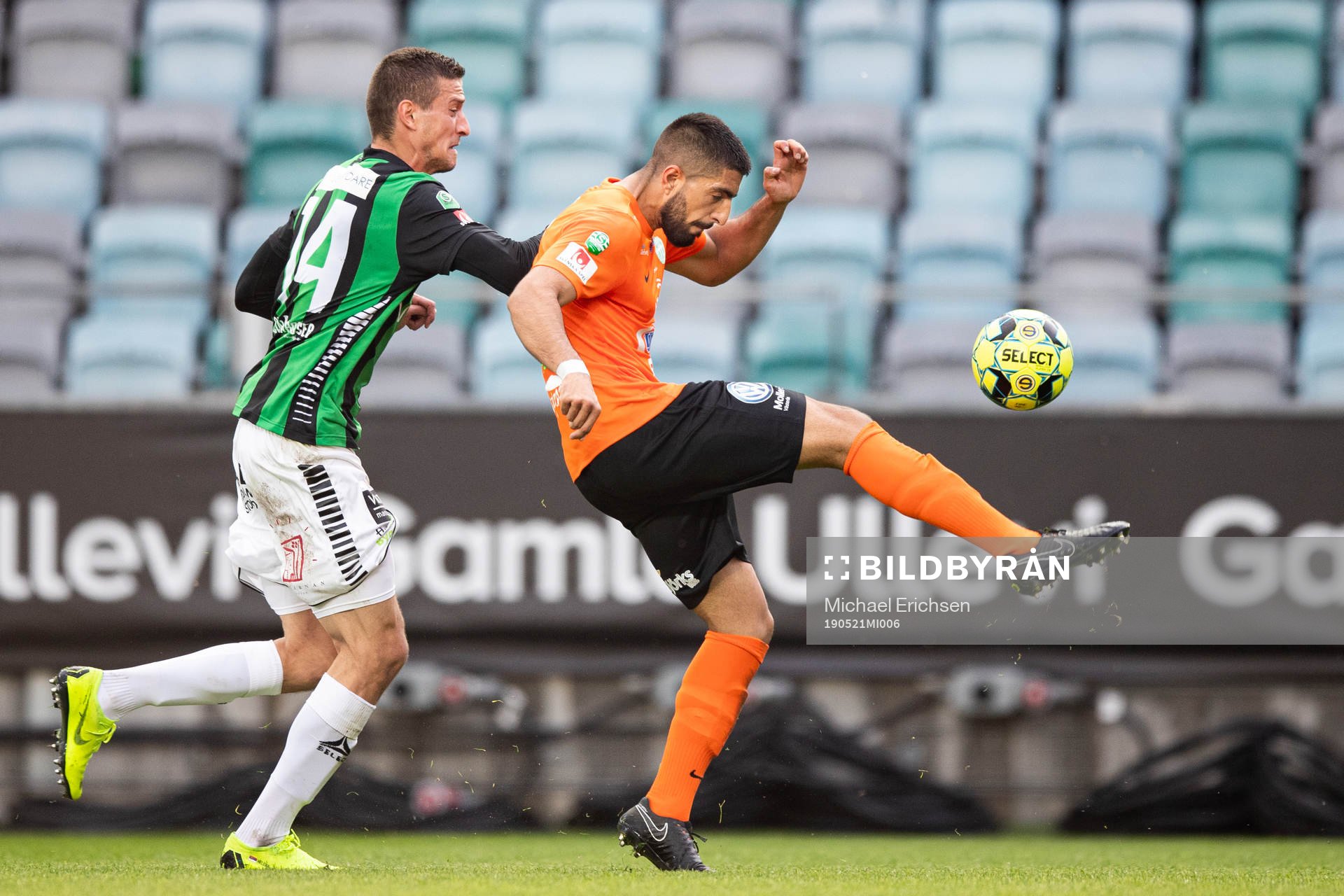 GAIS Nikola Asceric och Västerås Sean Sabetkar