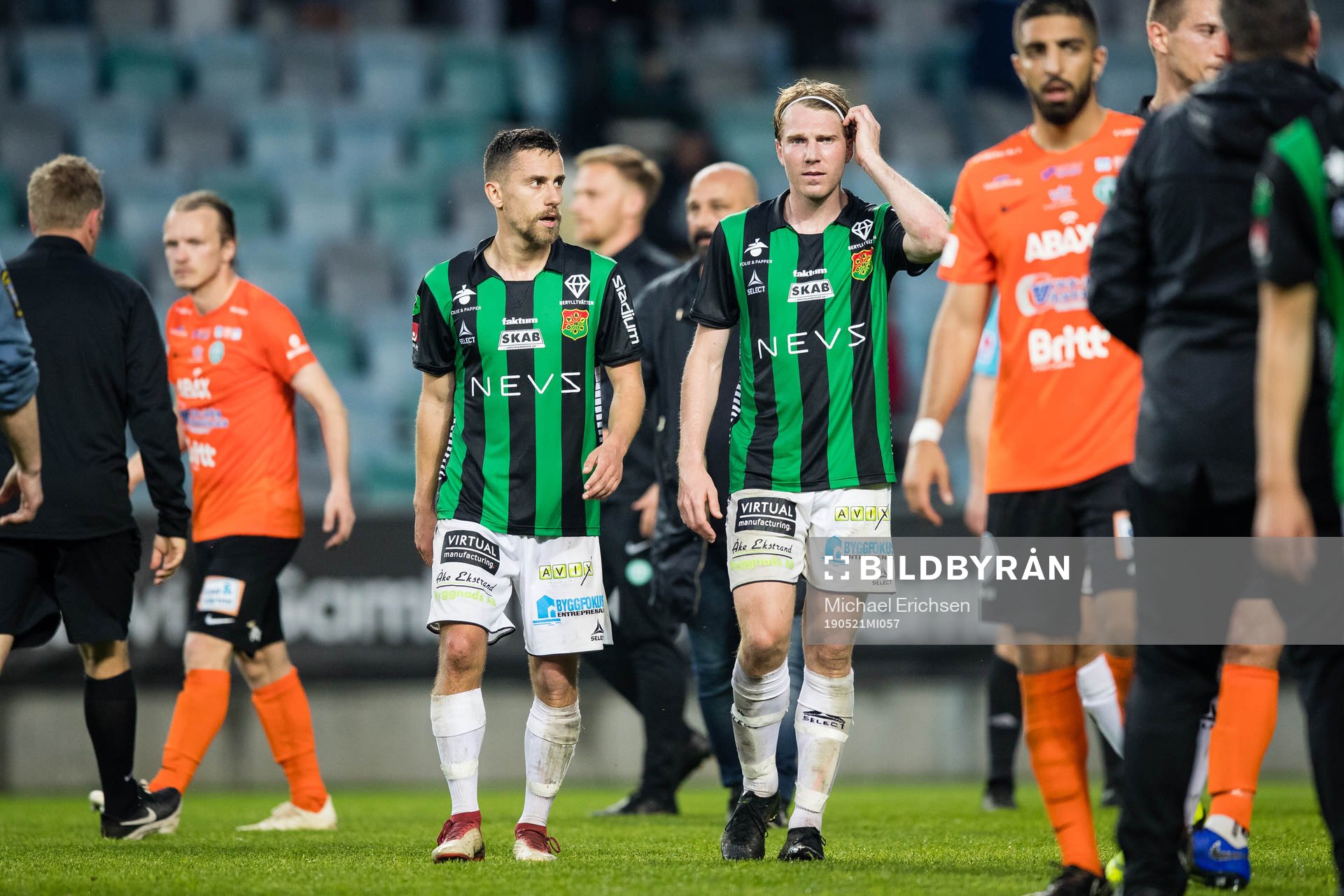GAIS Predrag Randelovic och August Wängberg