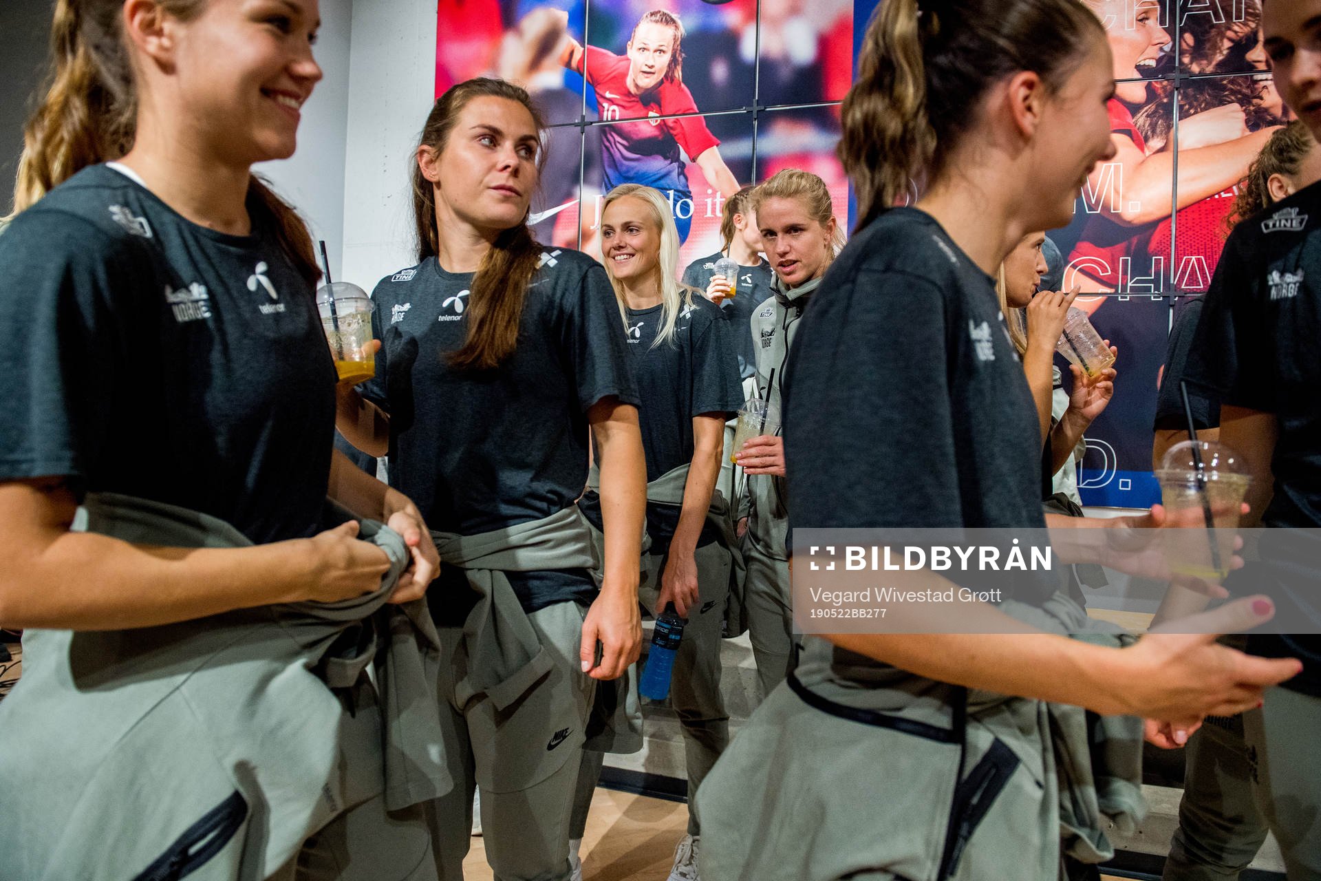 Guro Reiten, Emilie Bosshard Haavi, Karina Sævik and Elise