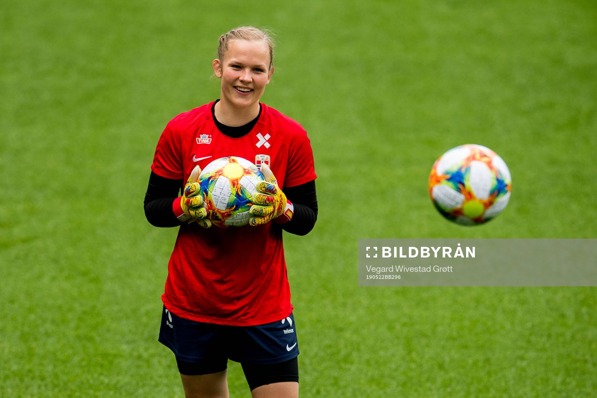 Goalkeeper Oda Maria Hove Bogstad of Norway