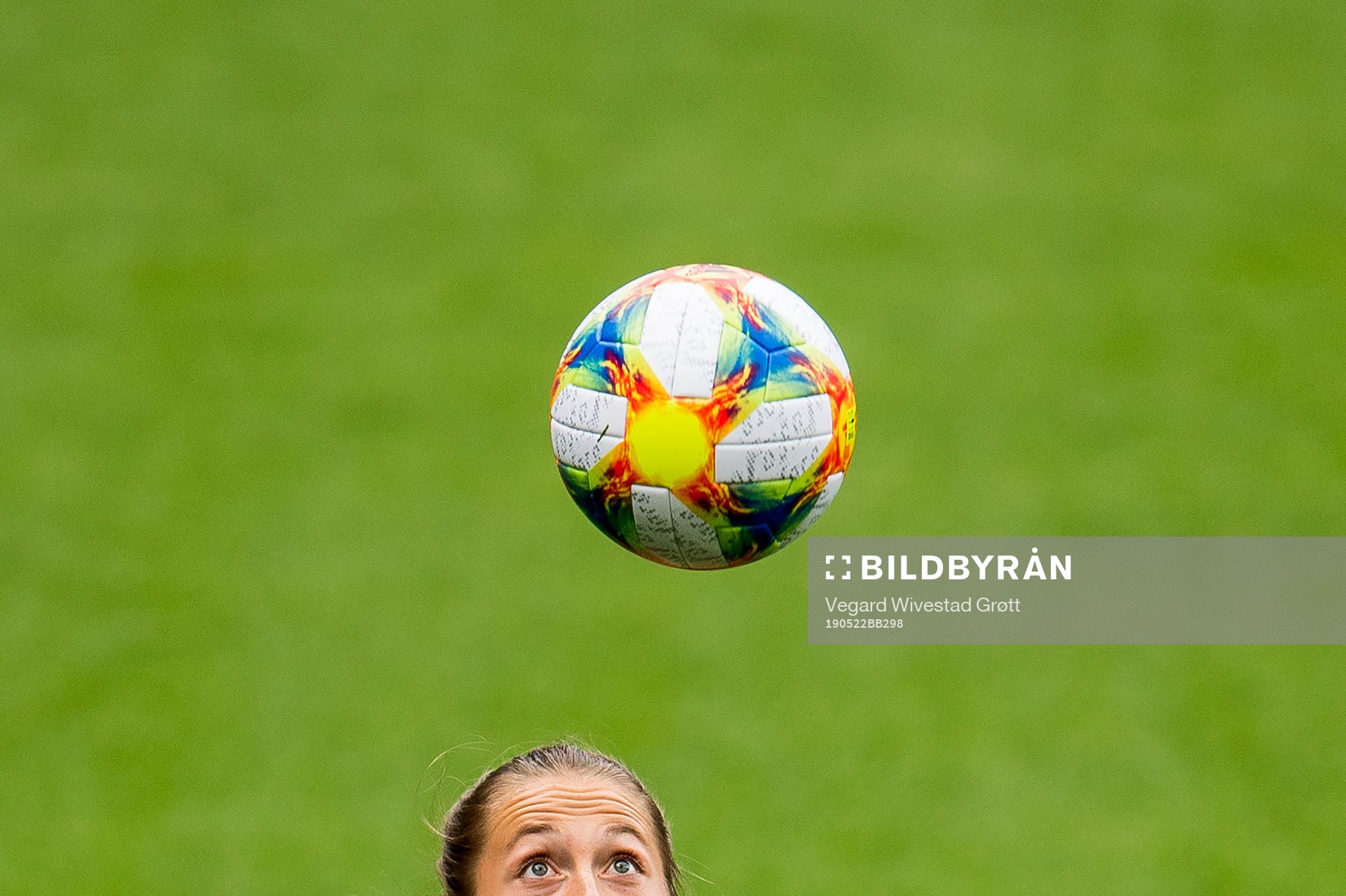 Goalkeeper Cecilie Fiskerstrand of Norway